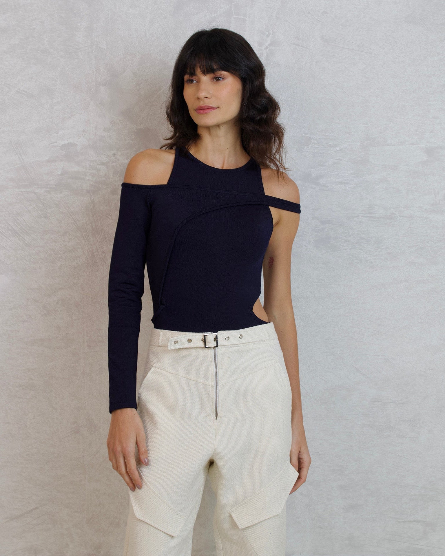 Body Tricot Brenda - Preto