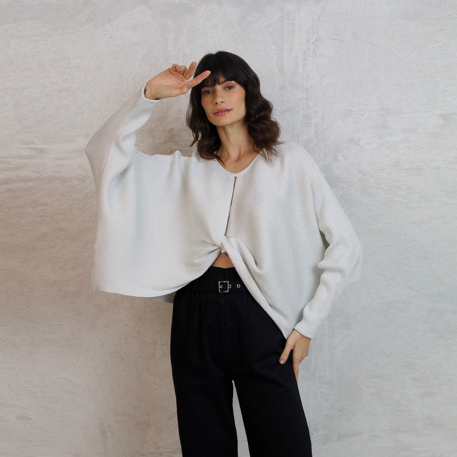 Blusa Tricot Blayde New - Marfim