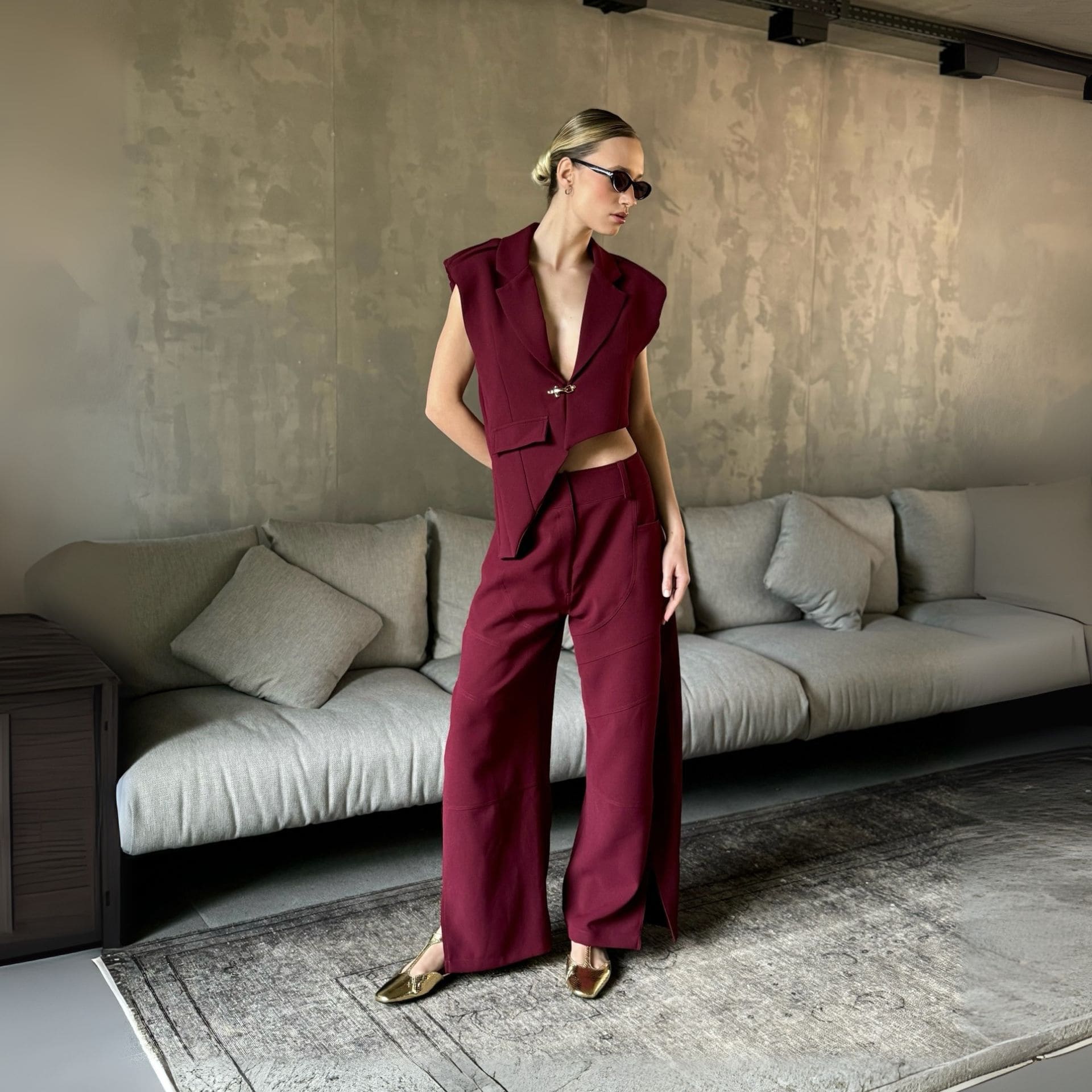 Colete Alexandra - Bordo