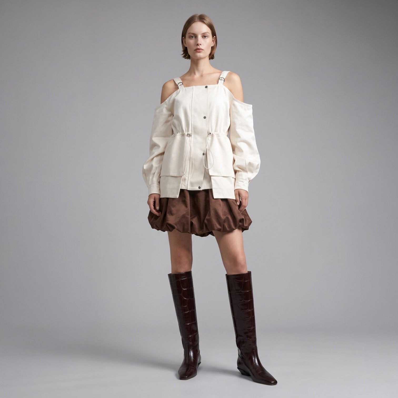 Blusa Gueriny - Marfim