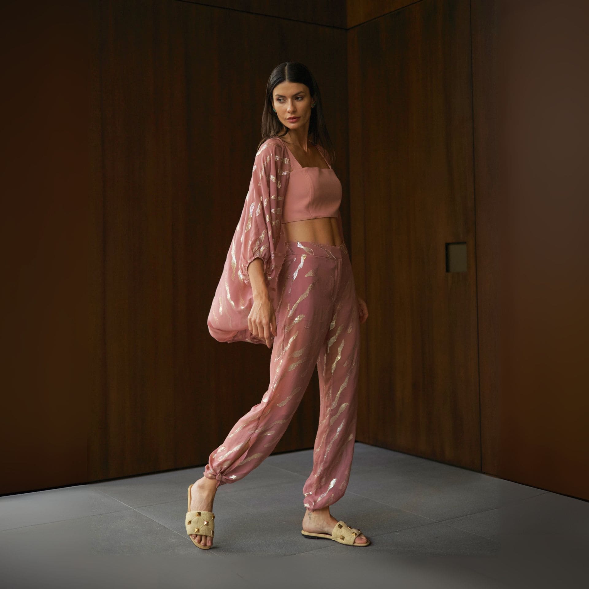 Kimono Florancia - Rosa Deserto