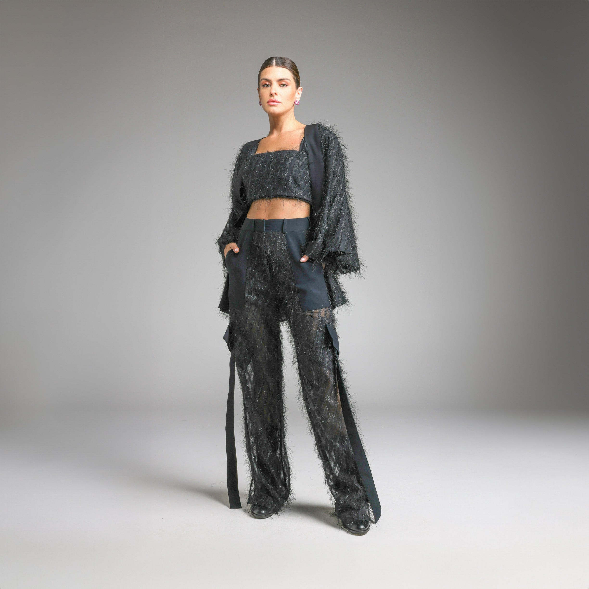 Kimono Julet - Preto Blitz