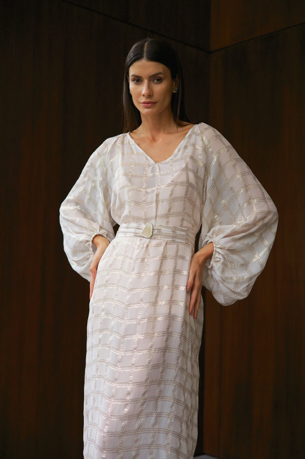 Vestido Elro - Rosa Bebe Xadrez
