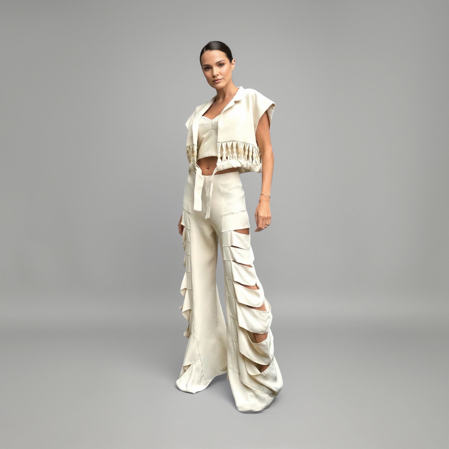 Calça Maranta - Marfim