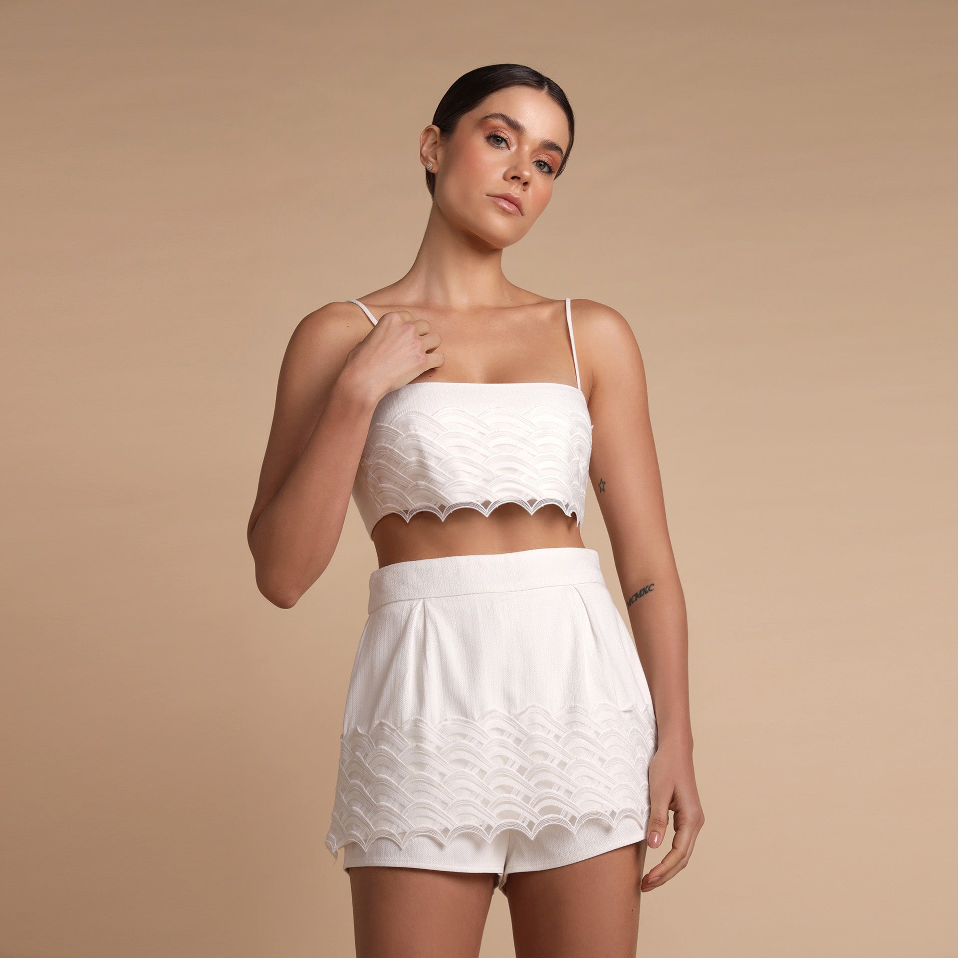 Cropped Sinen - Preto