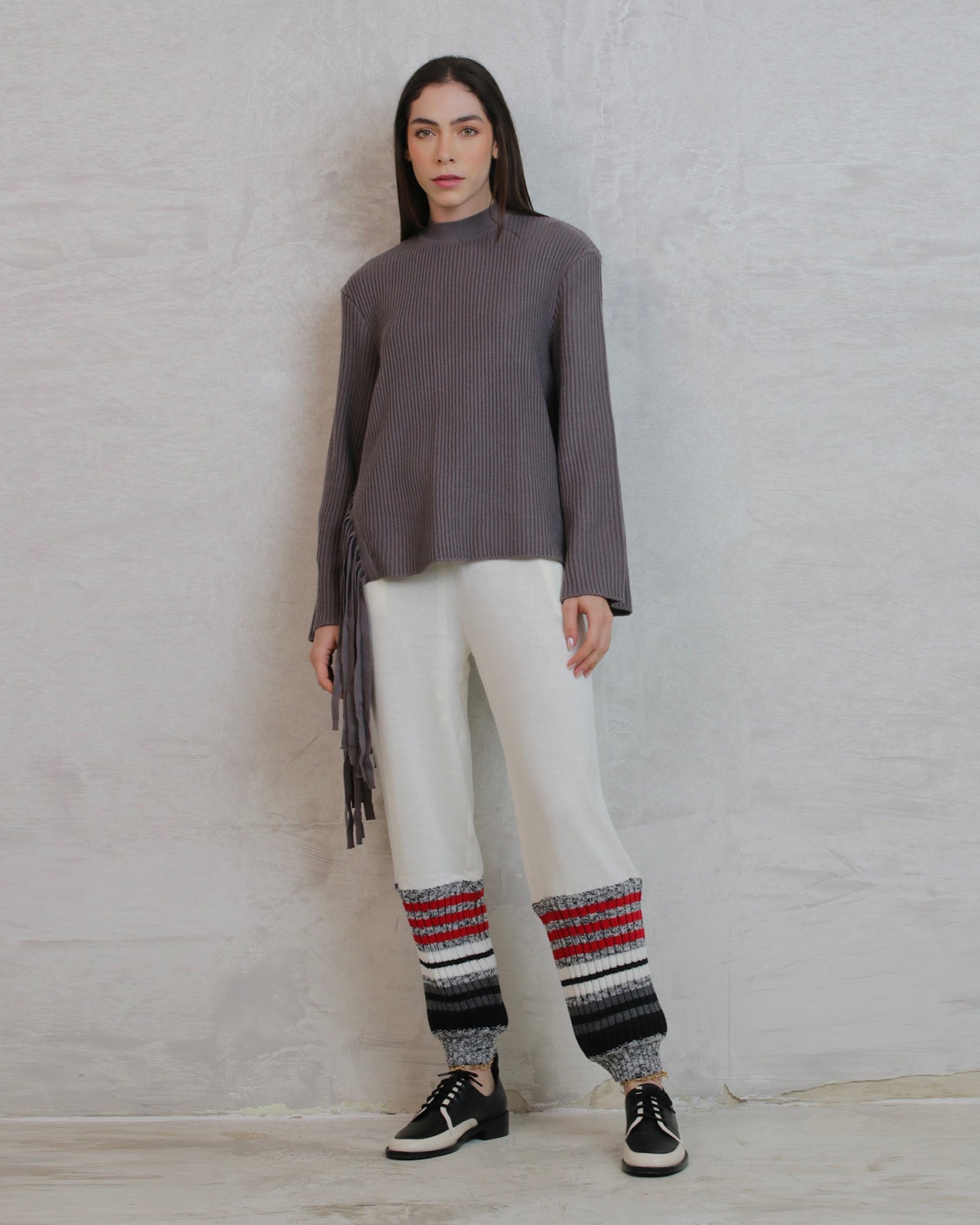 Calça Tricot Tandy - Off
