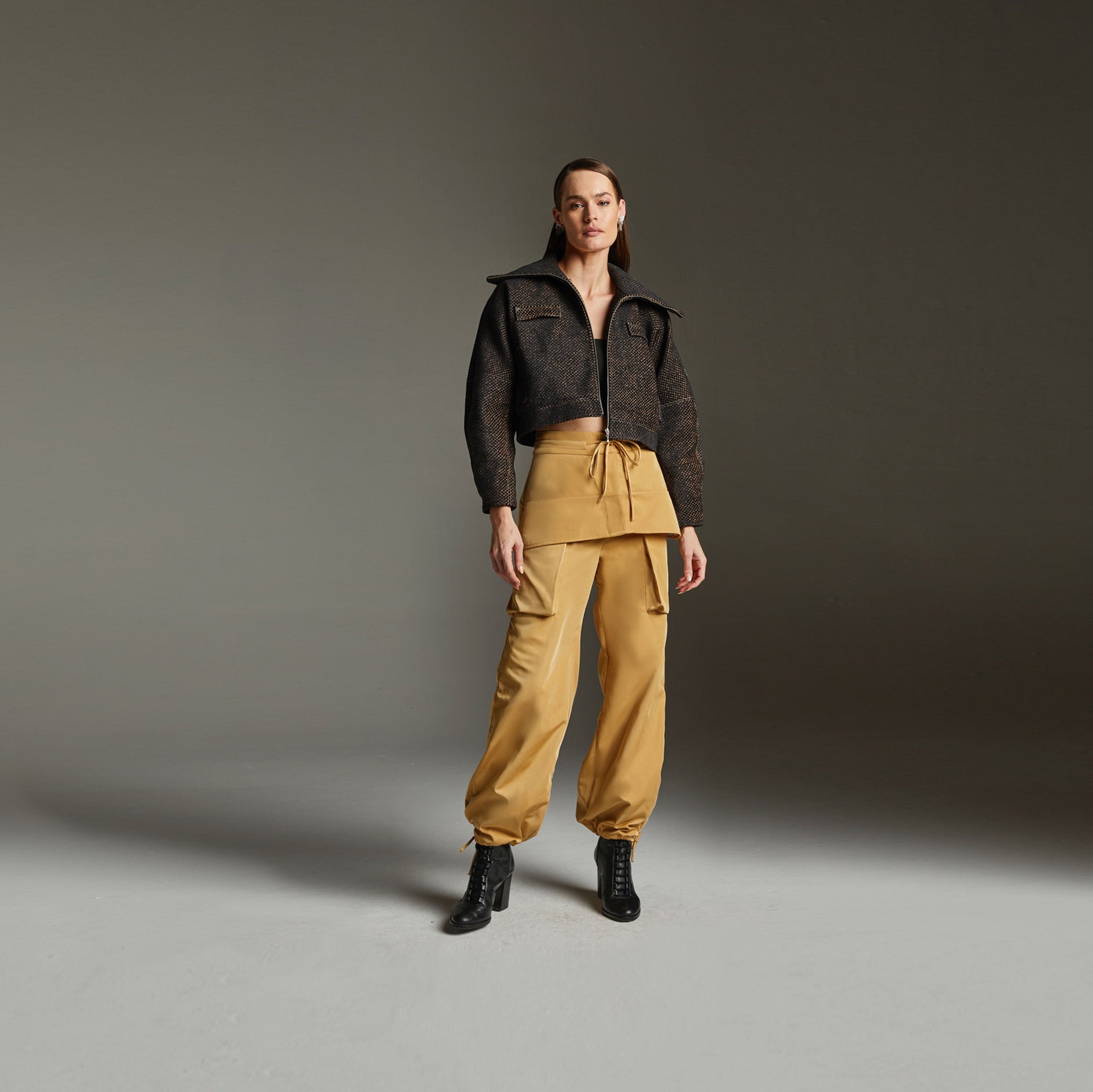 Jaqueta Vicenzo - Tweed Jacquard
