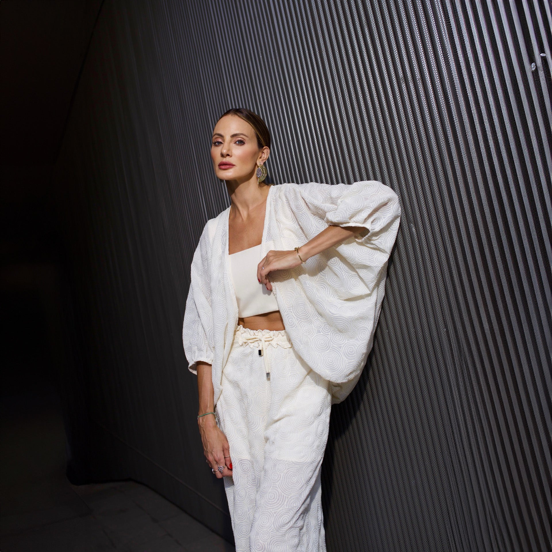 Kimono Florancia - Off Bordado