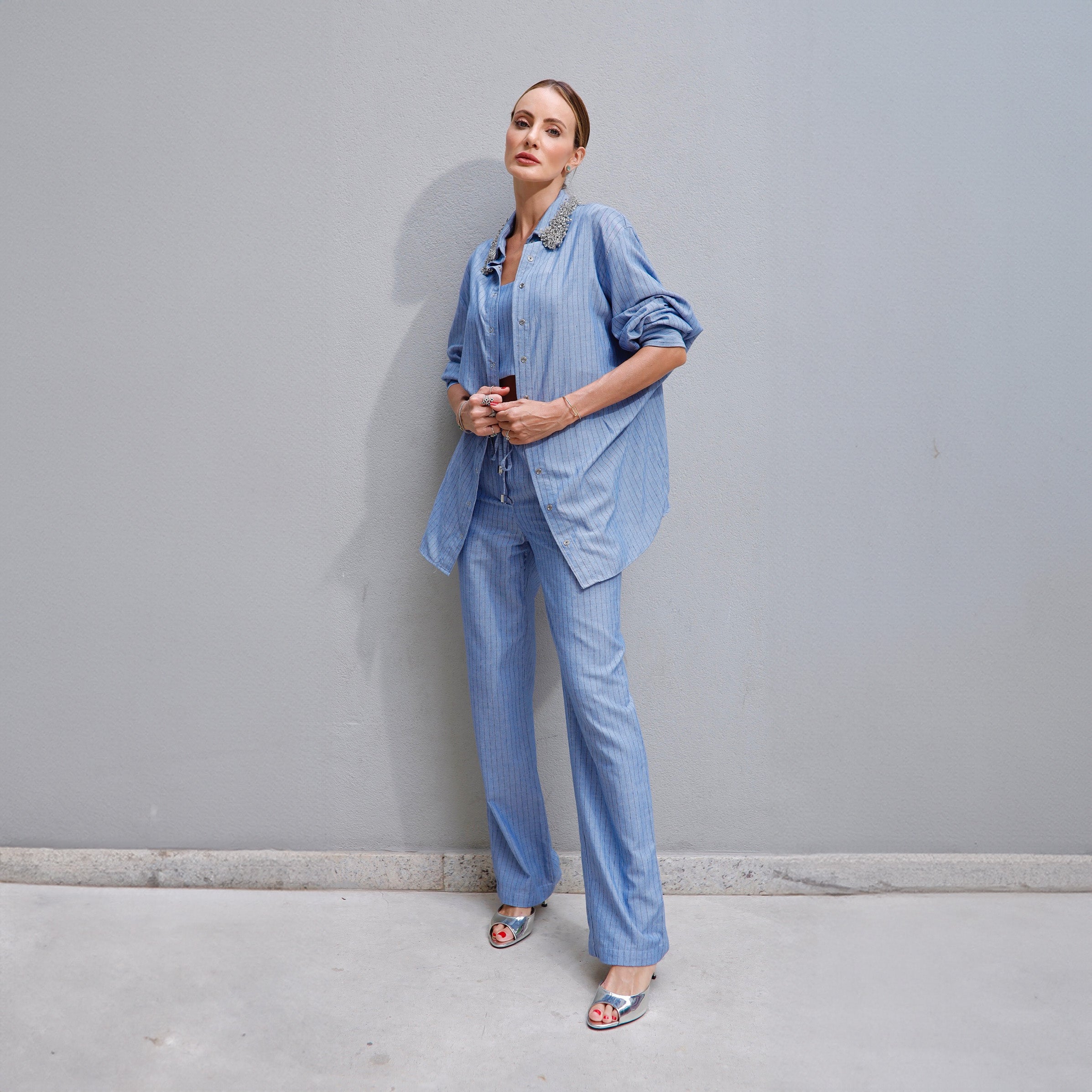 Camisa Elva - Azul