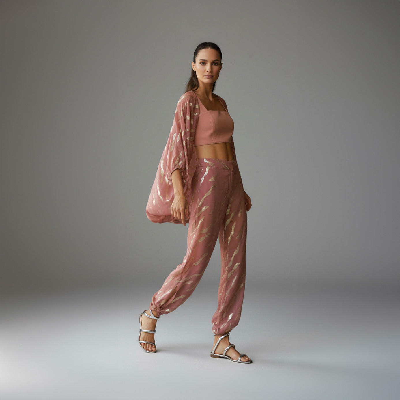 Kimono Florancia - Rosa Deserto
