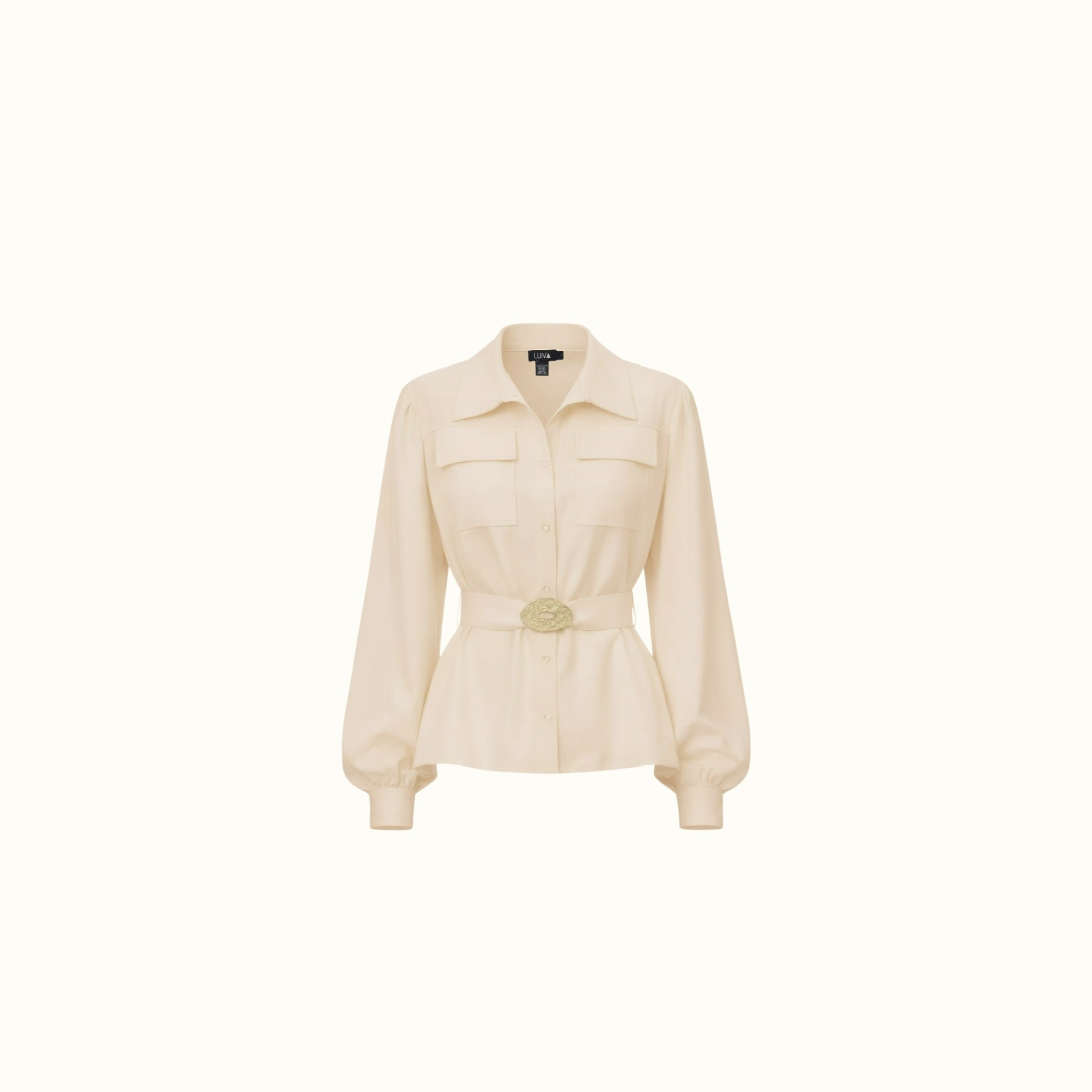 Camisa Chelton - Marfim