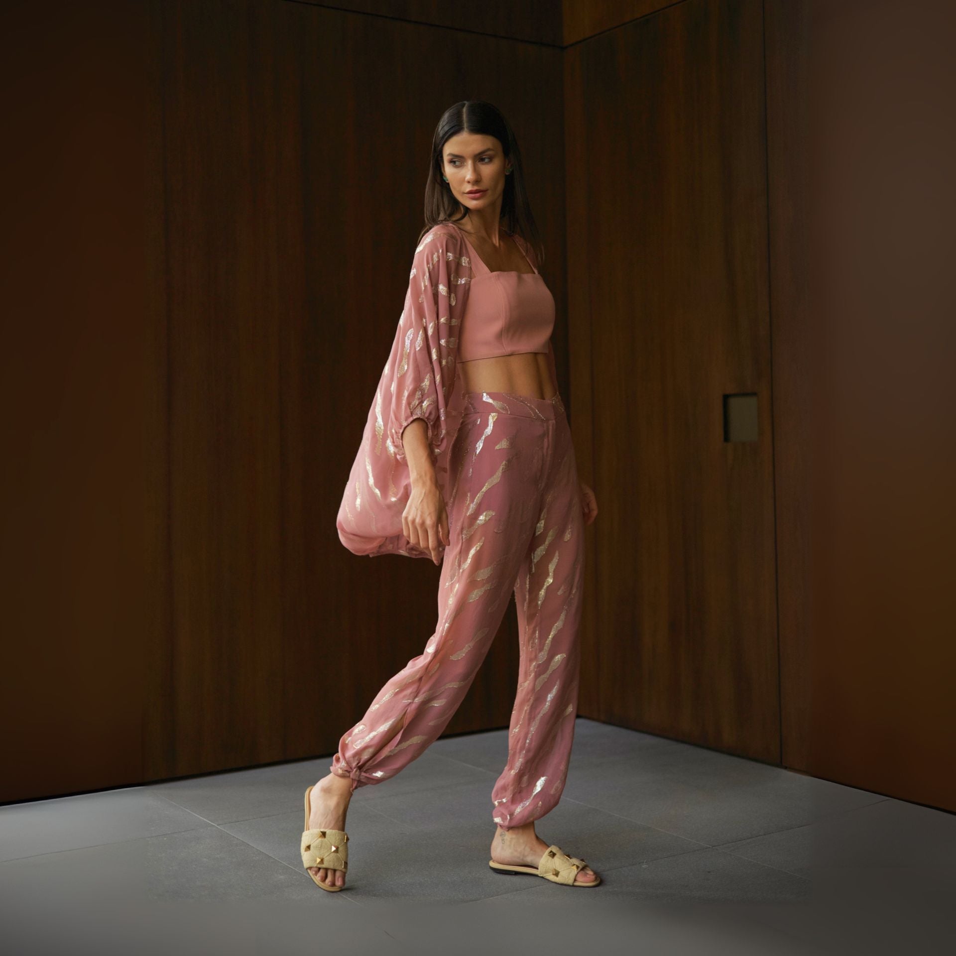 Calça Vaniny - Rosa Deserto