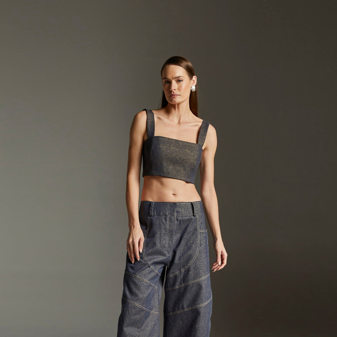 Cropped Coralina - Jeans