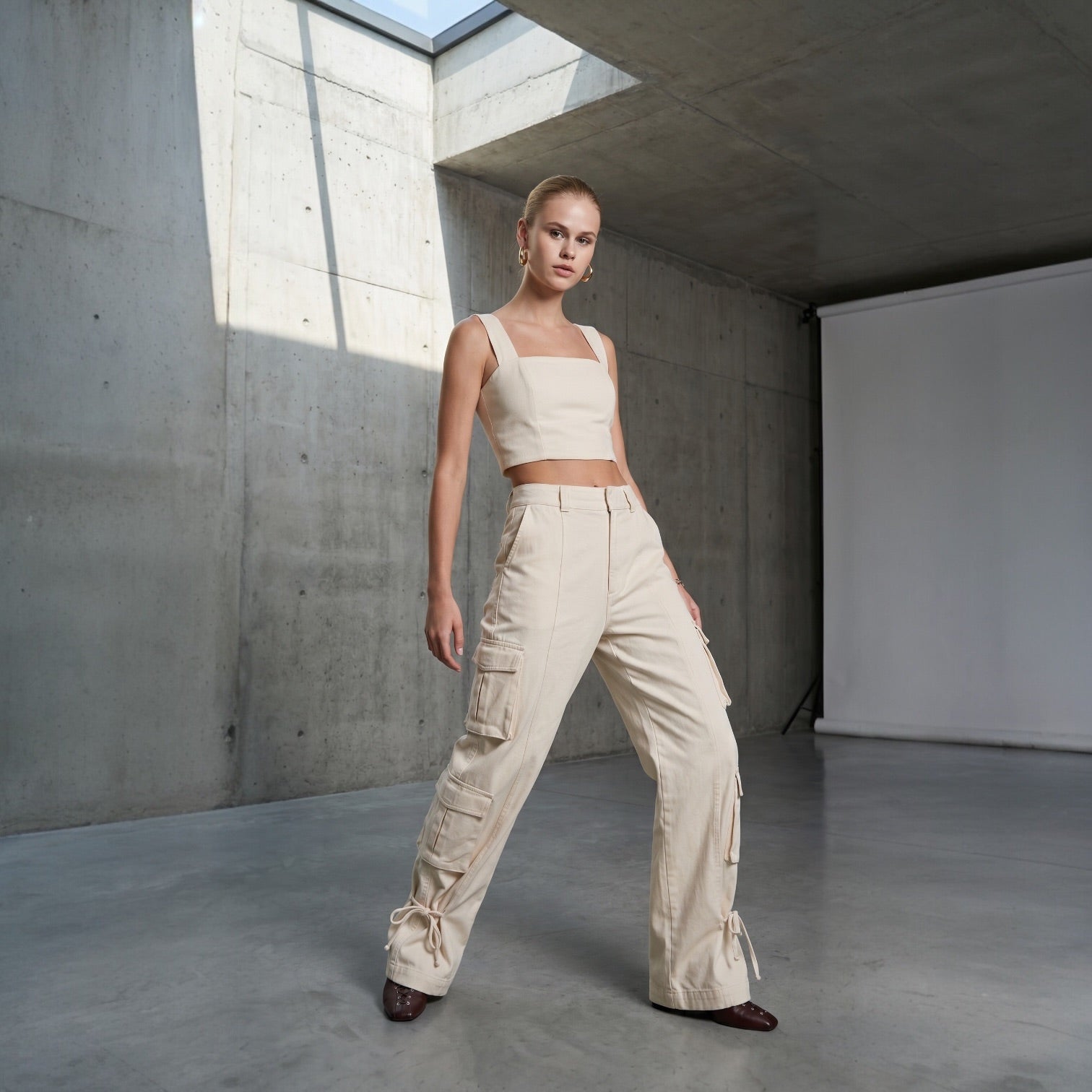 Cropped Coldalina - Marfim