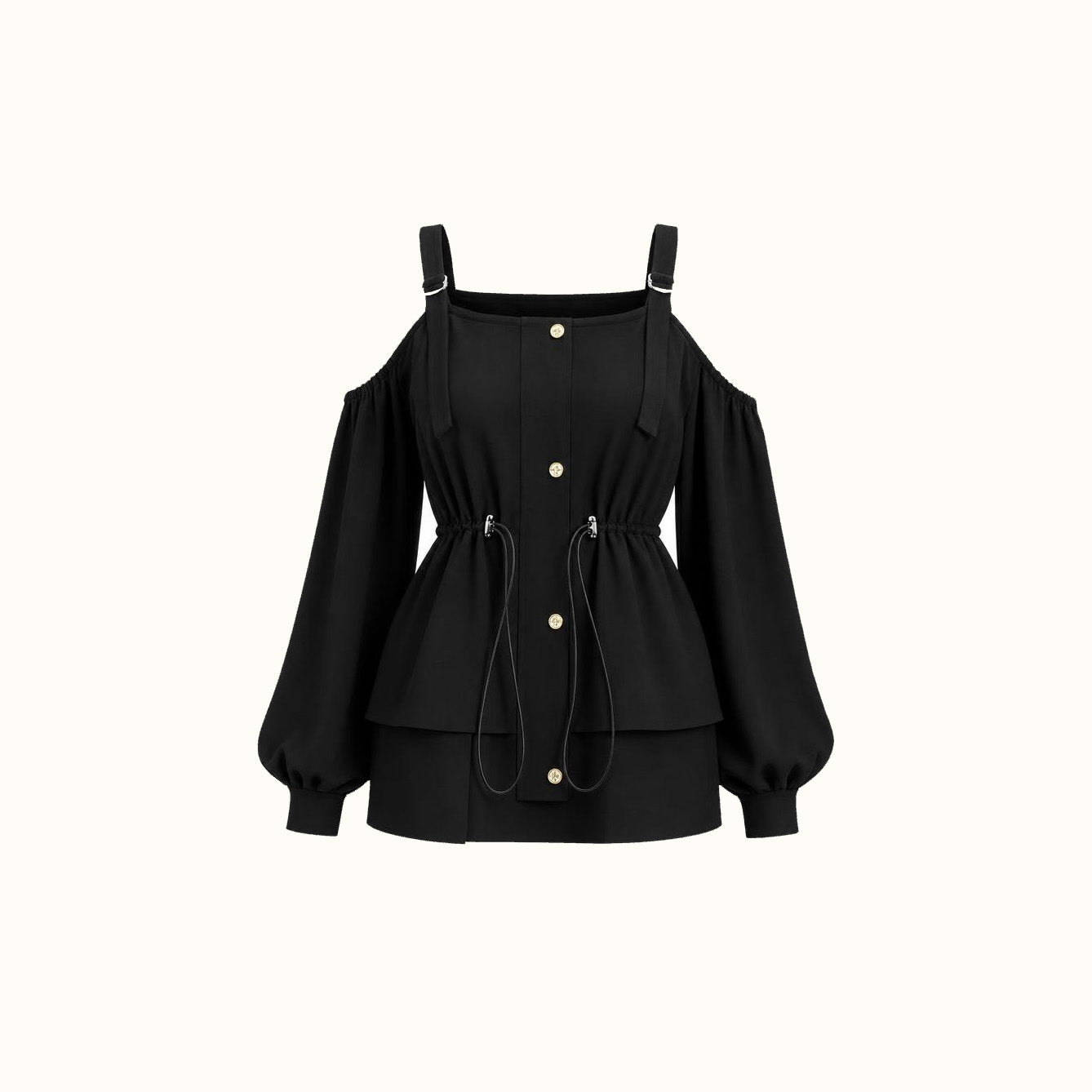 Blusa Gueriny - Preto