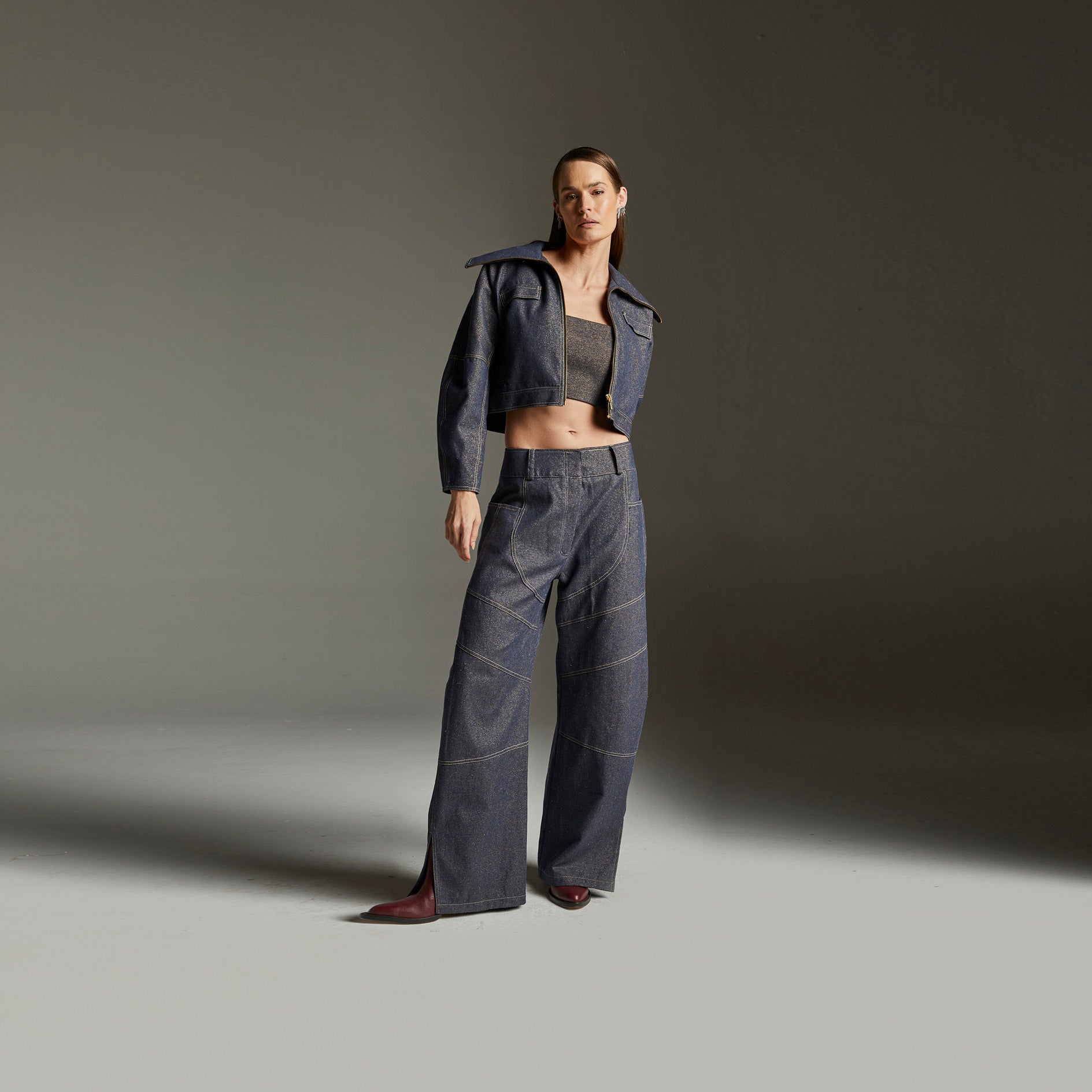 Cropped Coralina - Jeans