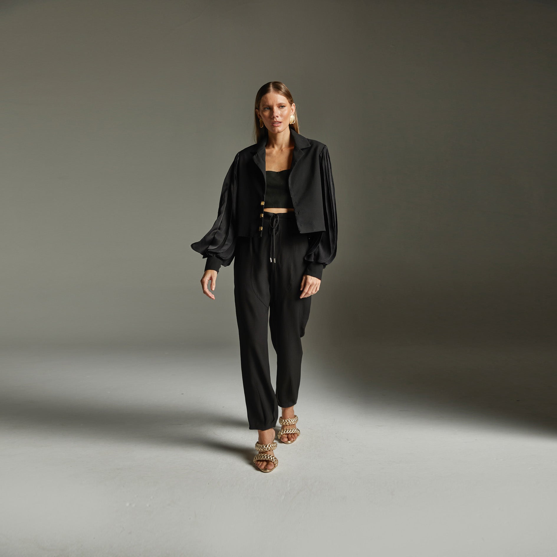 Blazer Perides - Preto