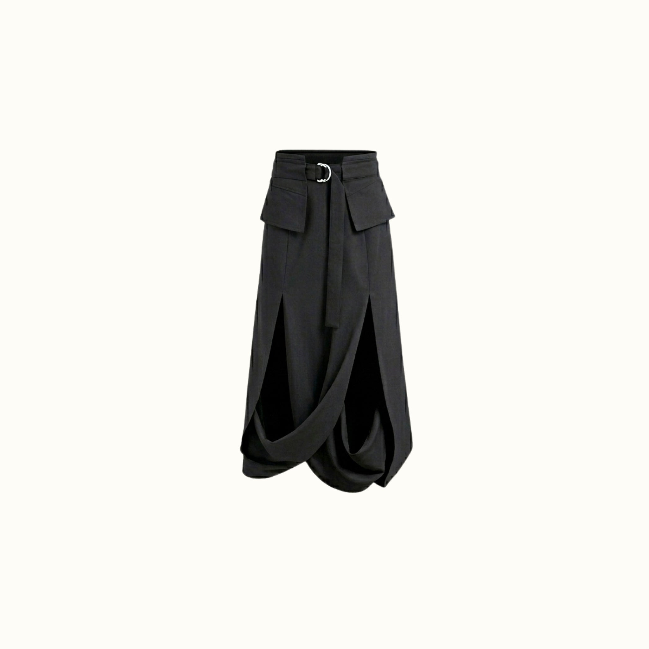 Saia Midi Loryan - Preto