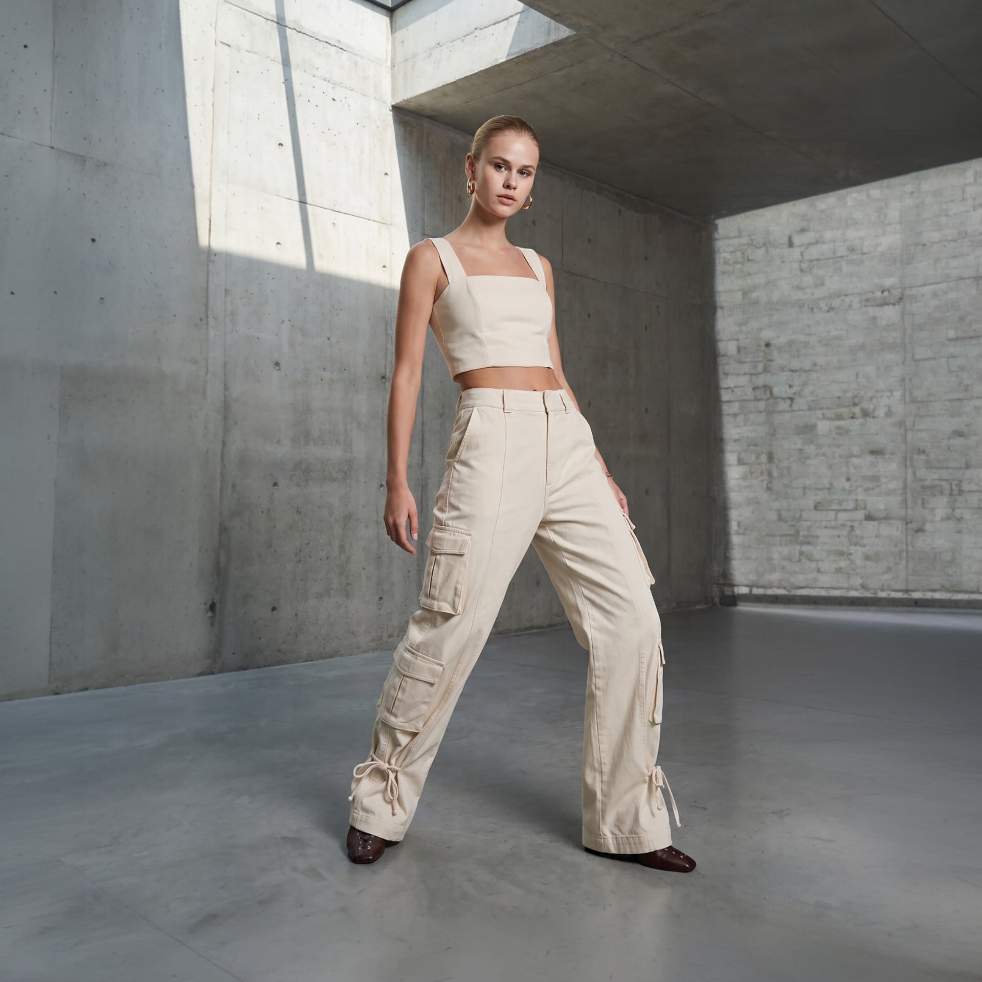 Cropped Coldalina - Marfim