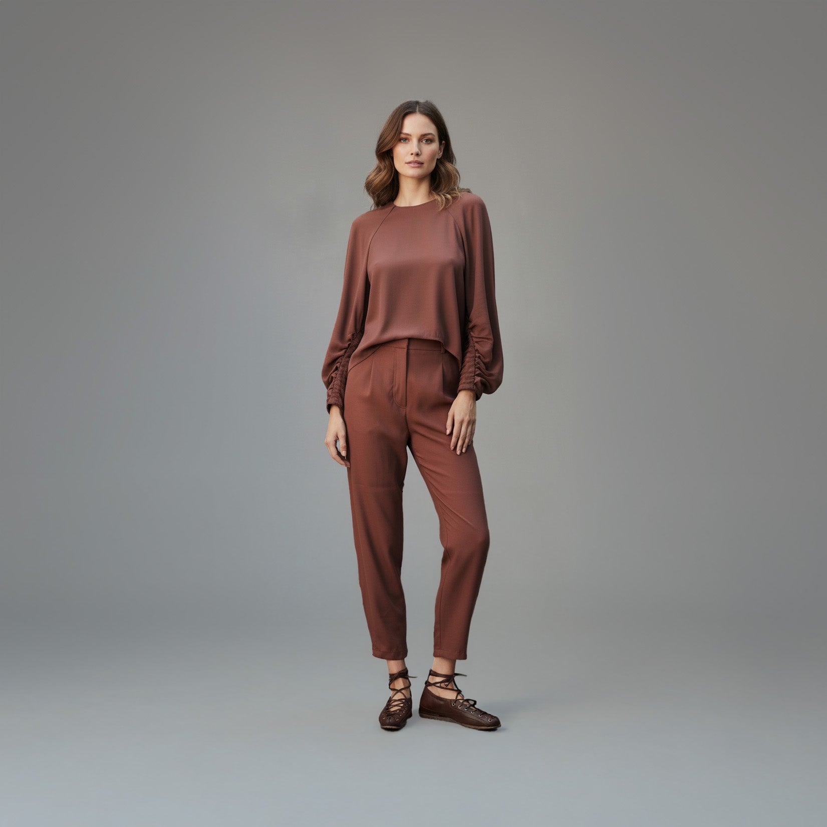Blusa Tenday - Choco