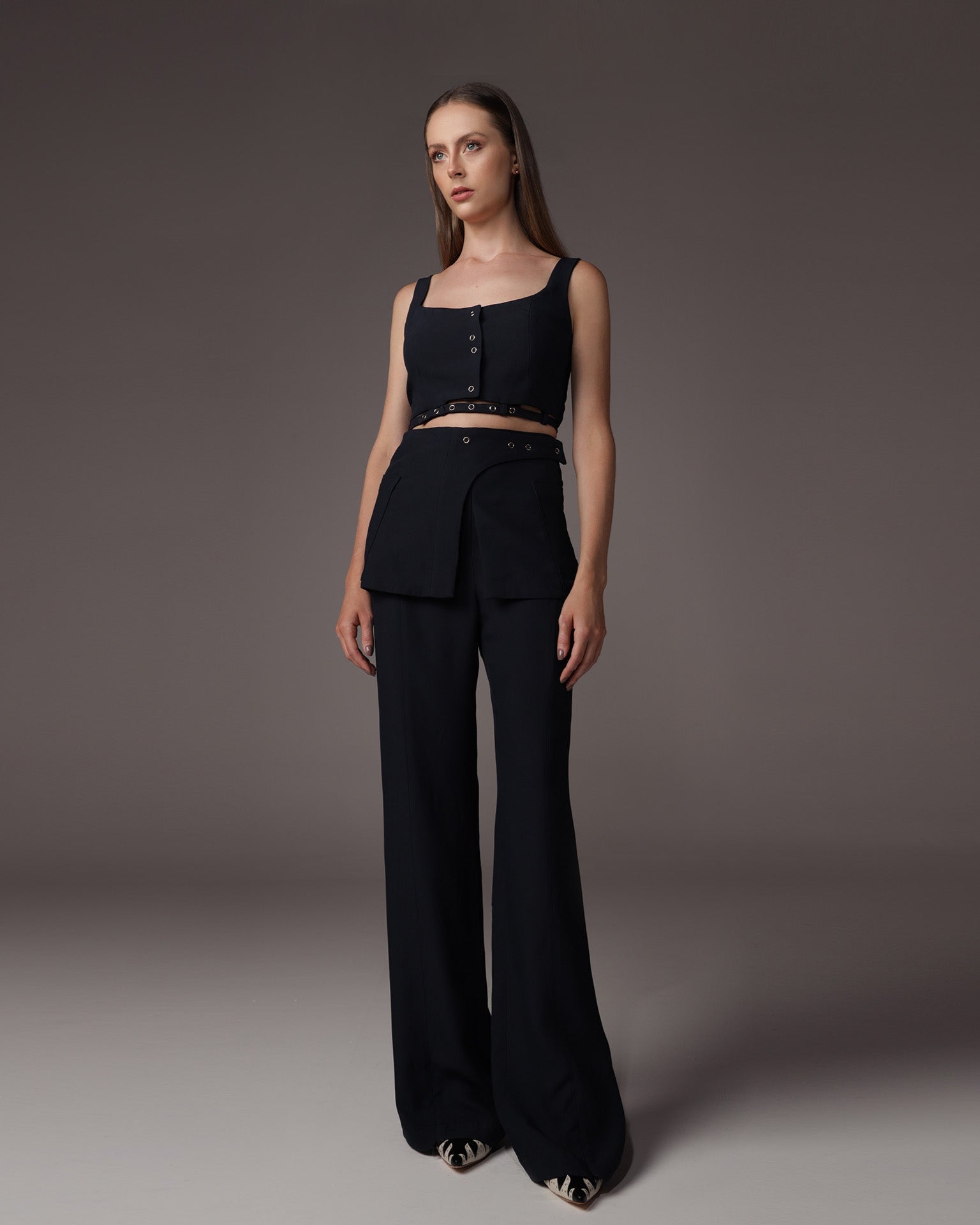 Cropped Marbela - Marinho