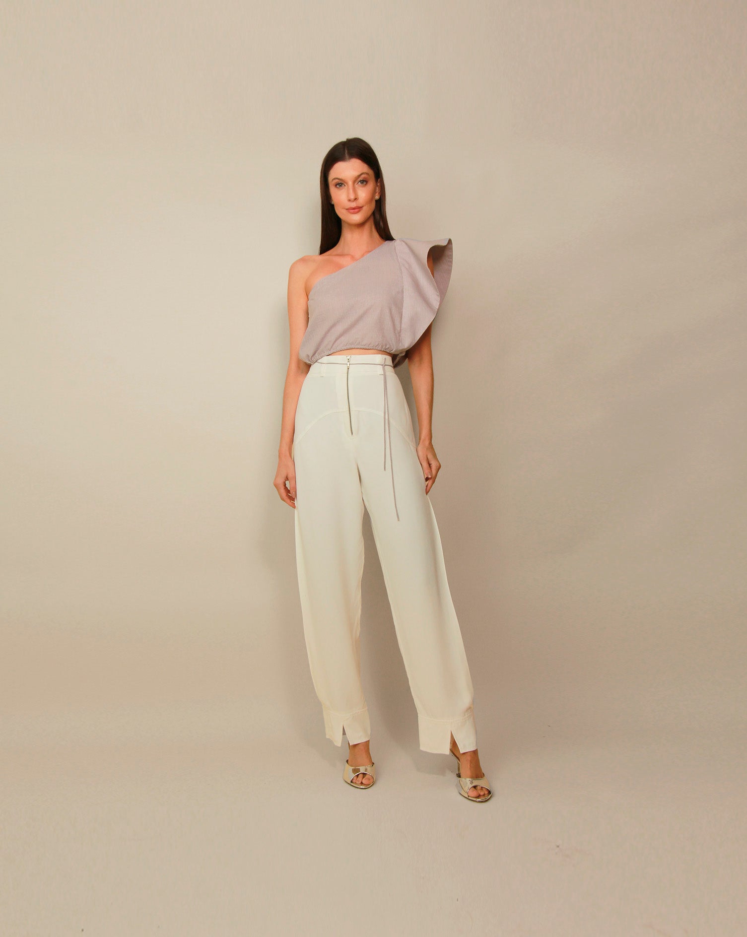 Cropped Tereza - Bege Tory