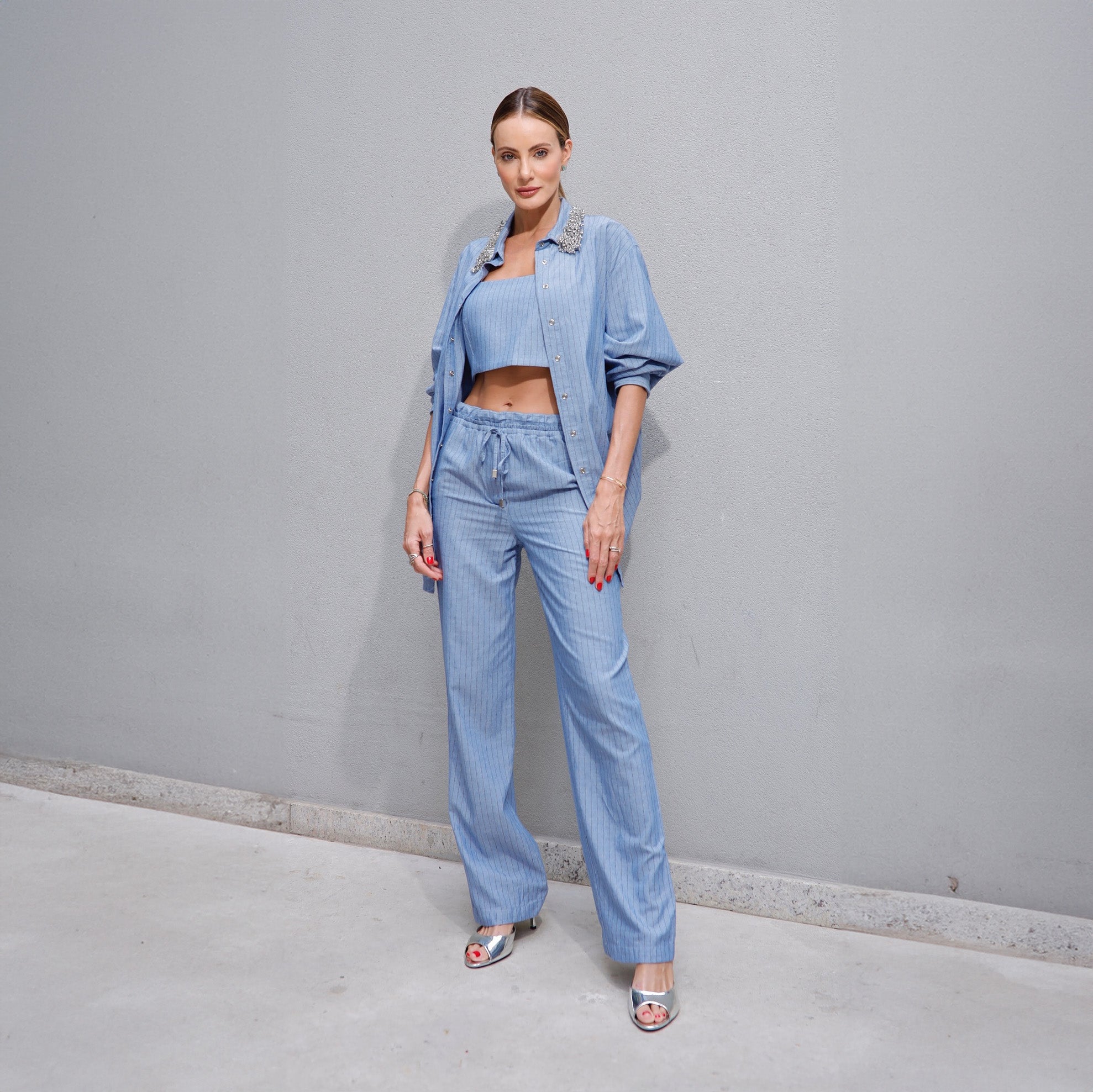 Camisa Elva - Azul