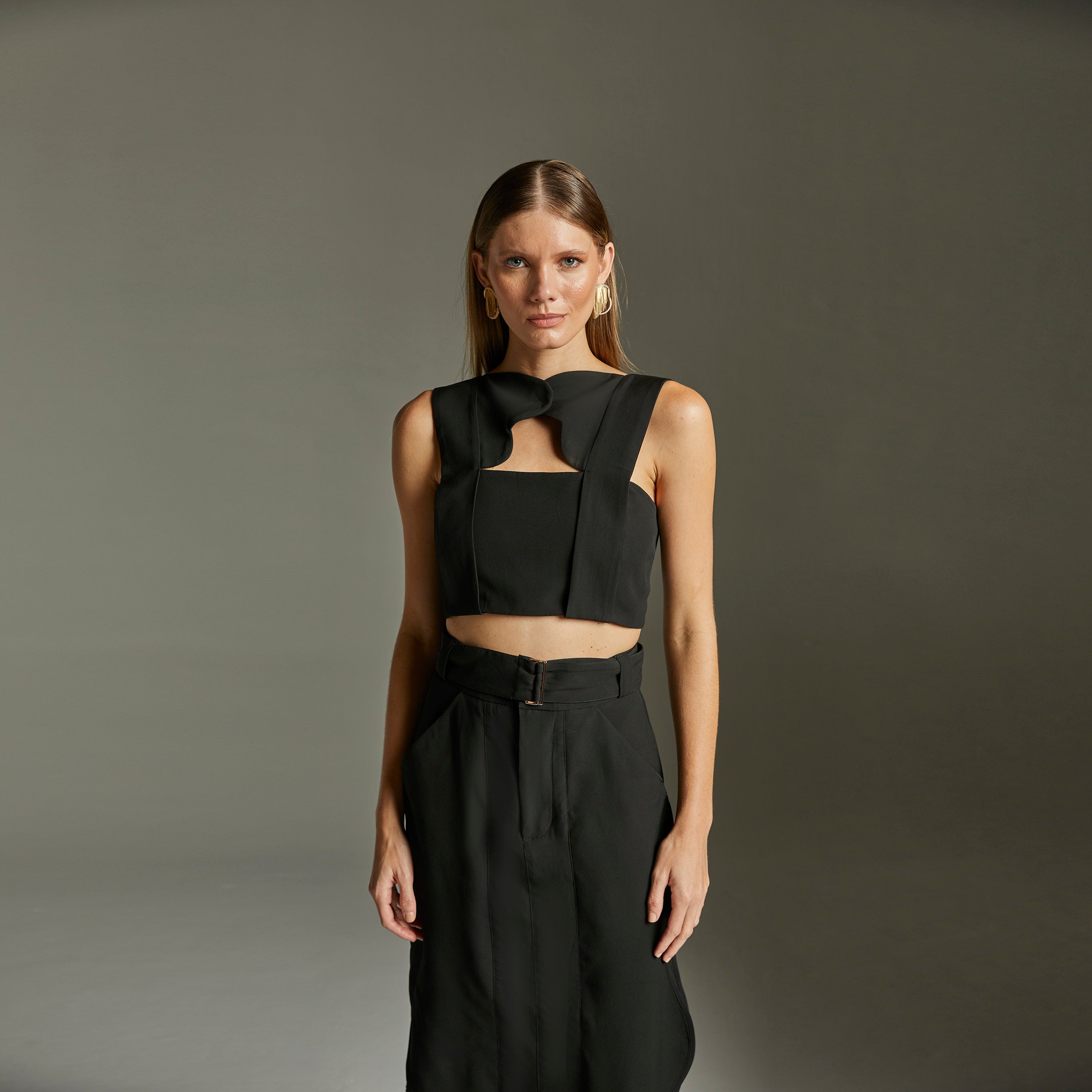 Cropped Julina - Preto