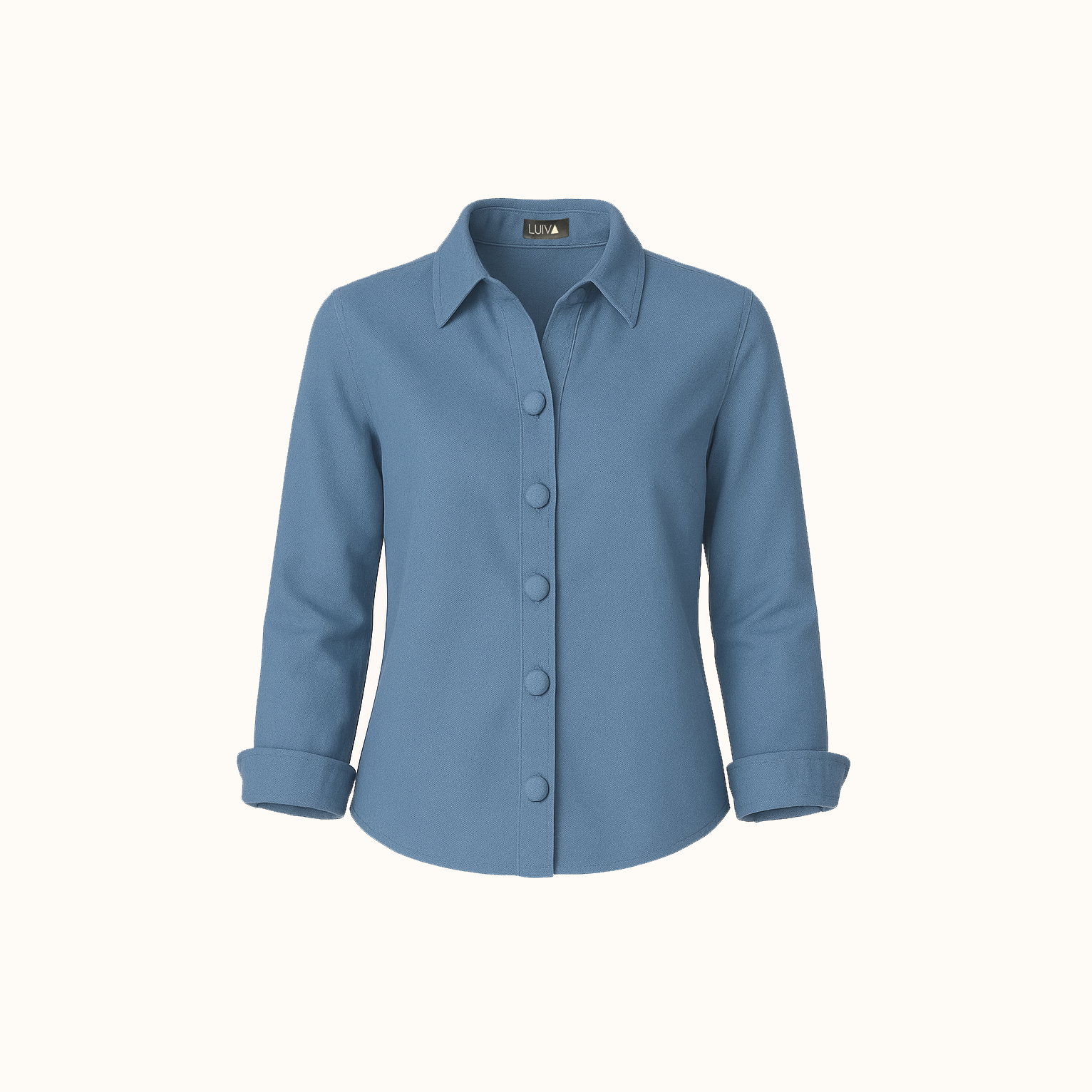 Camisa Jeans Tamy - Azul