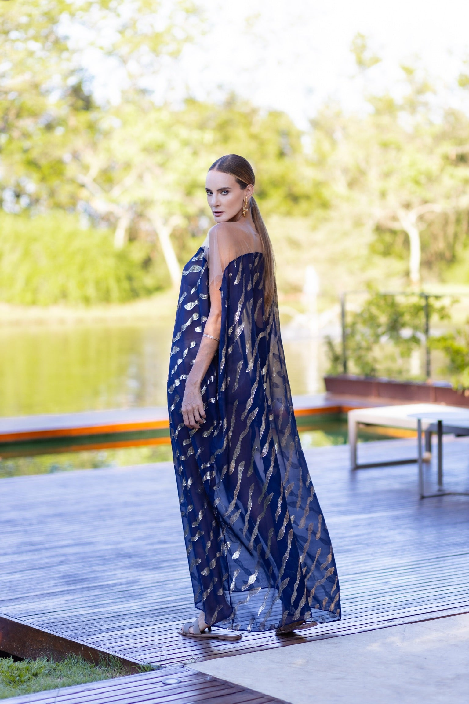 Vestido Isabelly - Marinho