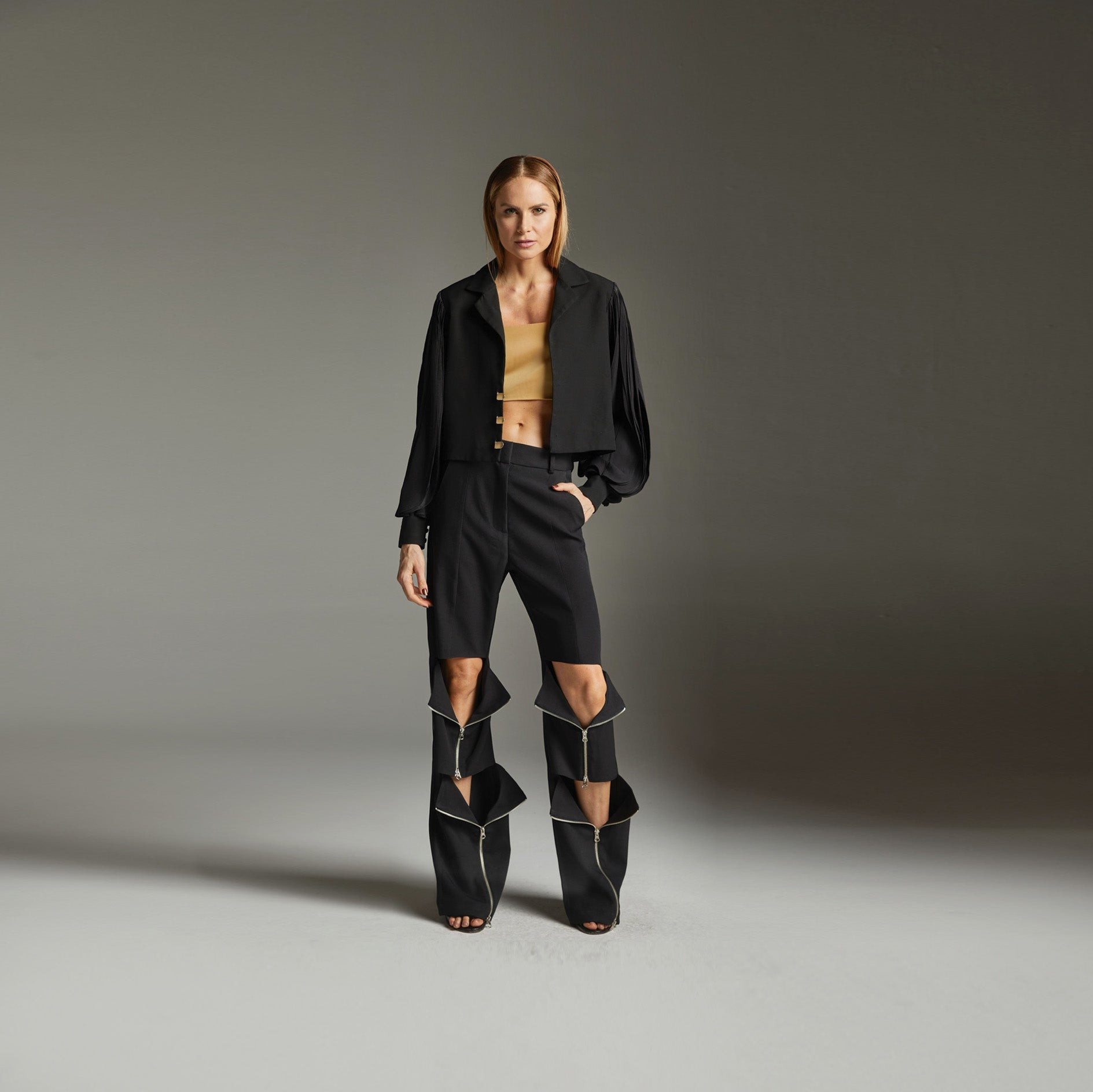 Blazer Perides - Preto