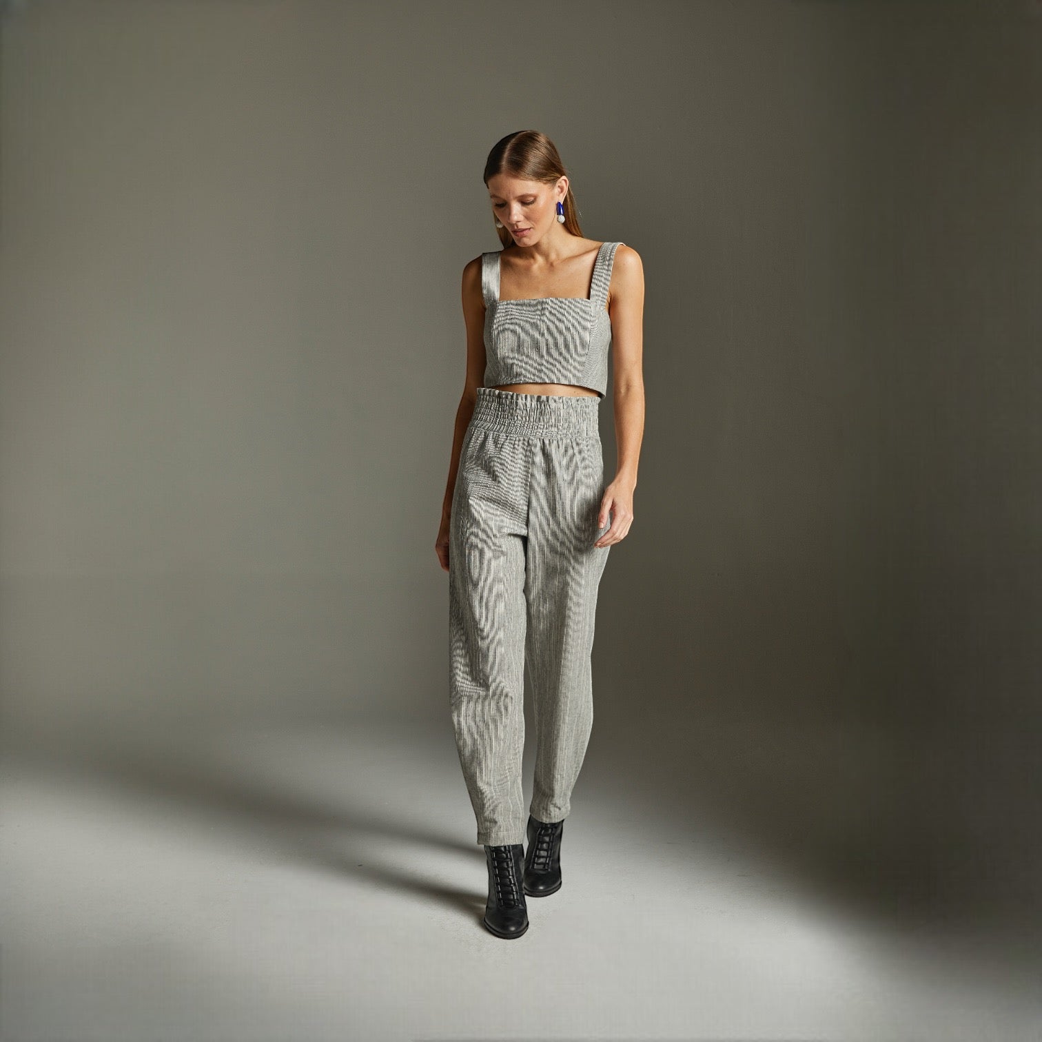Calça Dominique - Cinza