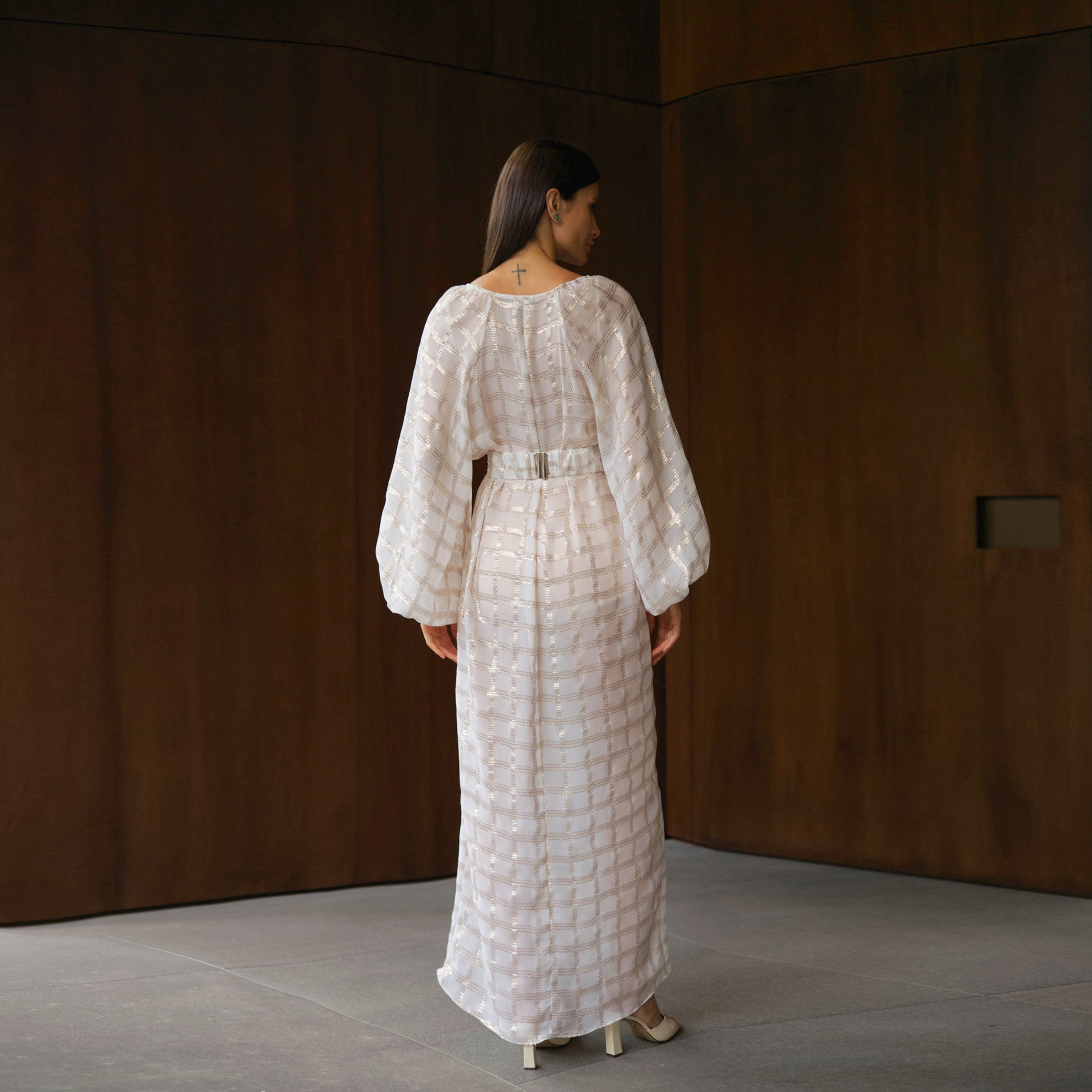 Vestido Elro - Rosa Bebe Xadrez