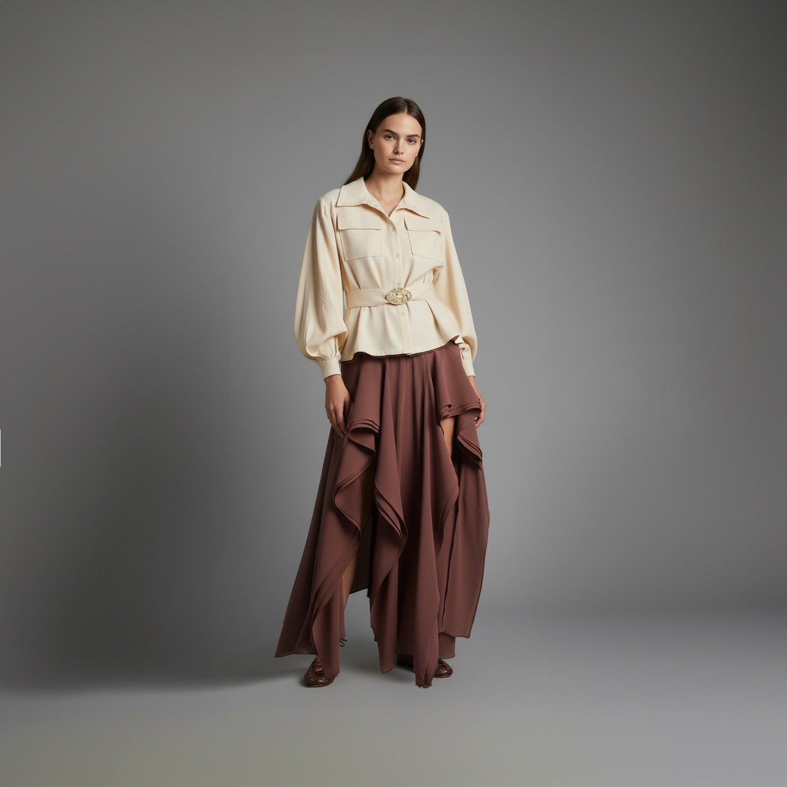 Camisa Chelton - Marfim