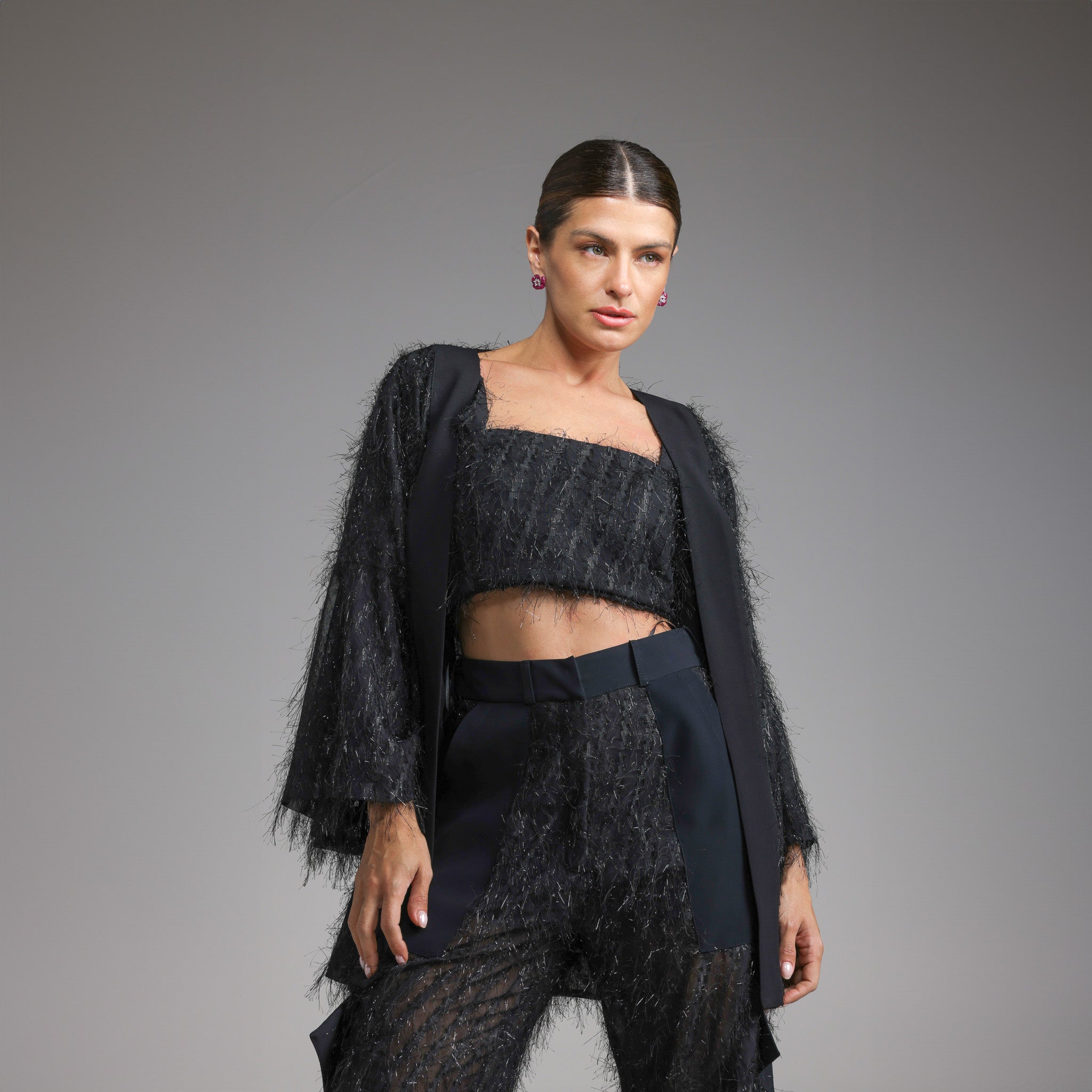 Kimono Julet - Preto Blitz