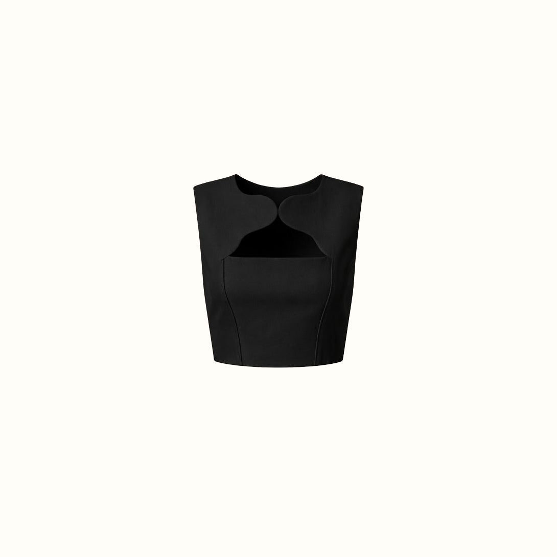 Cropped Julina - Preto