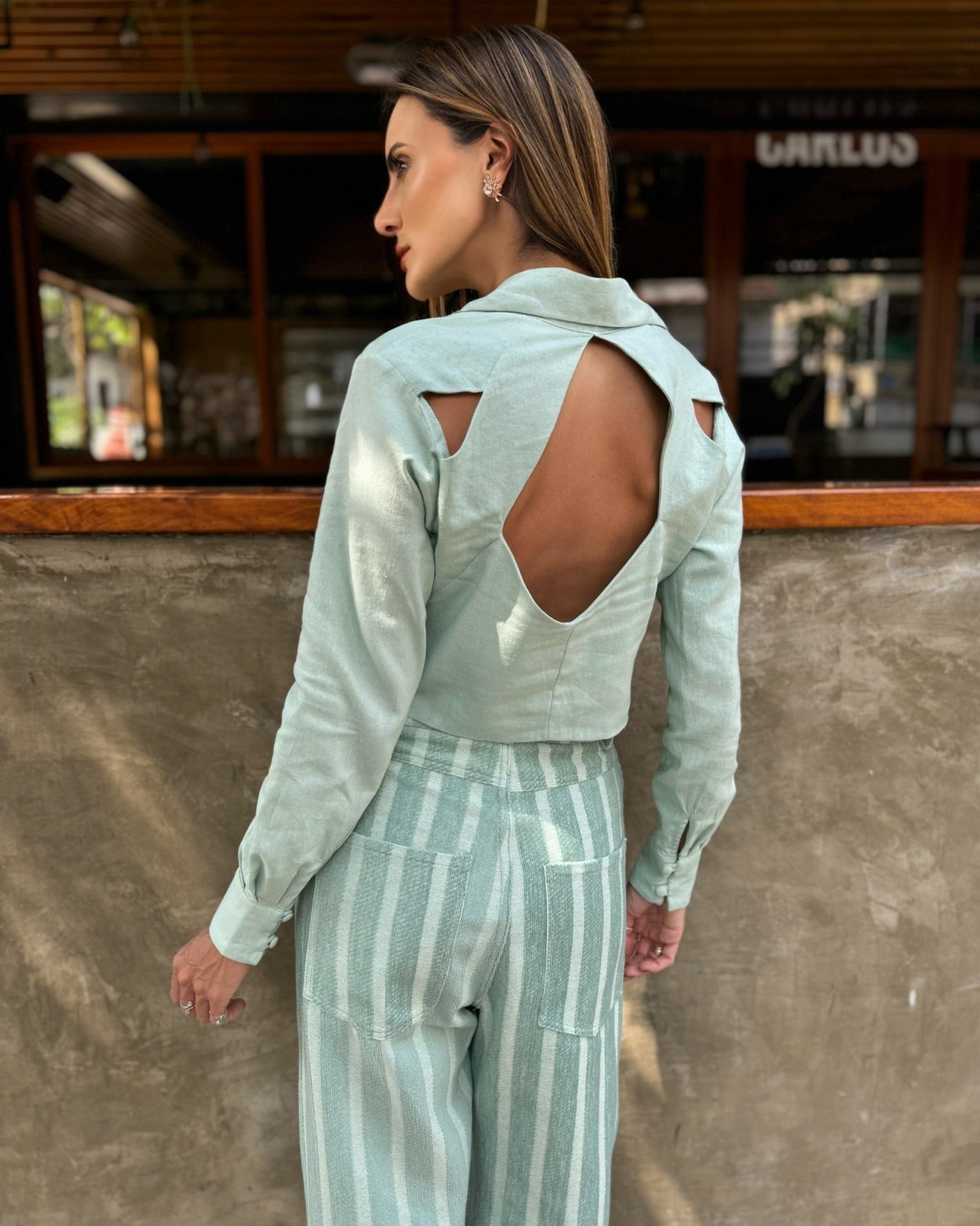 Camisa Gelsia - Verde