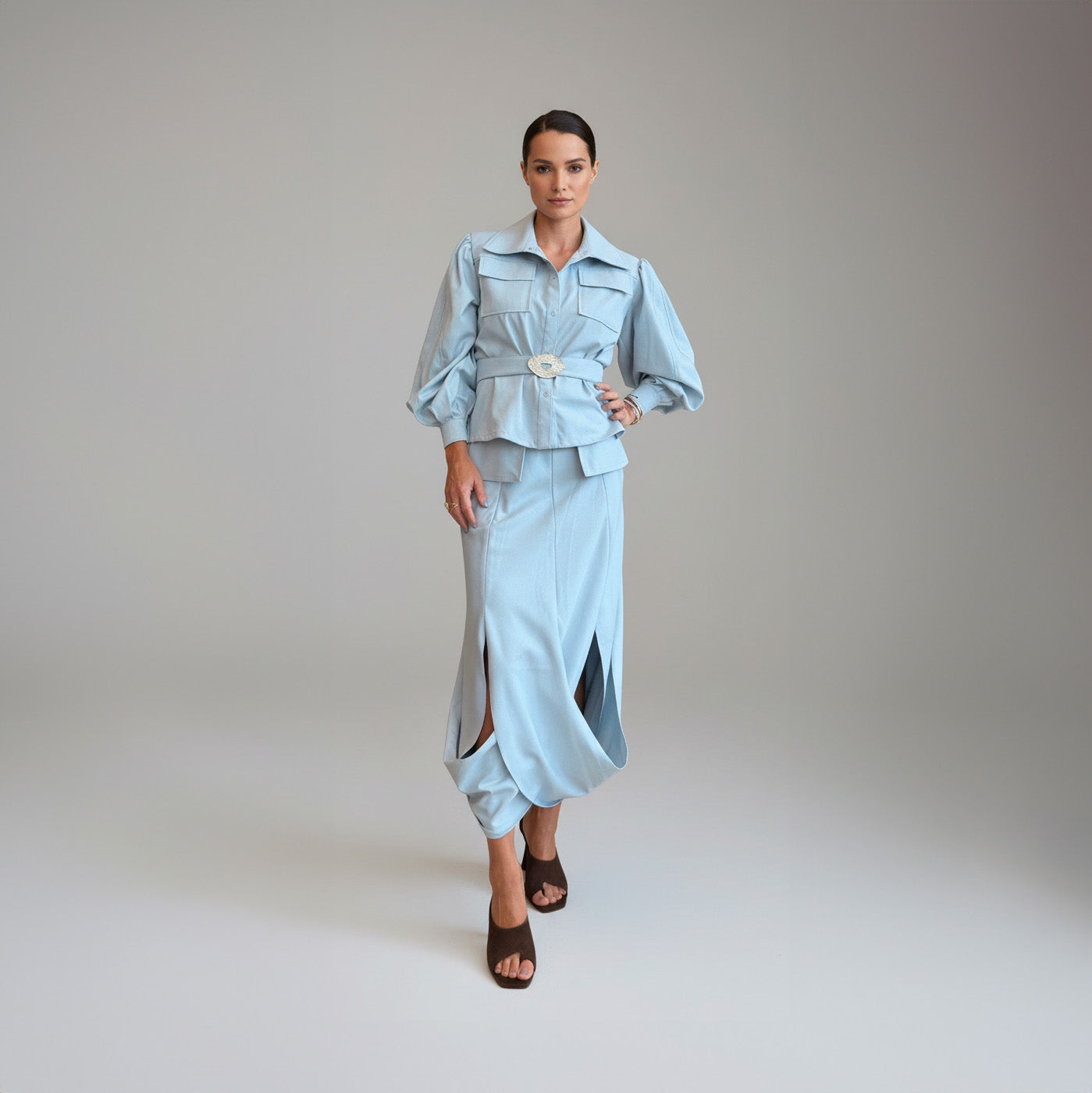 Camisa Chelton - Azul Bebê