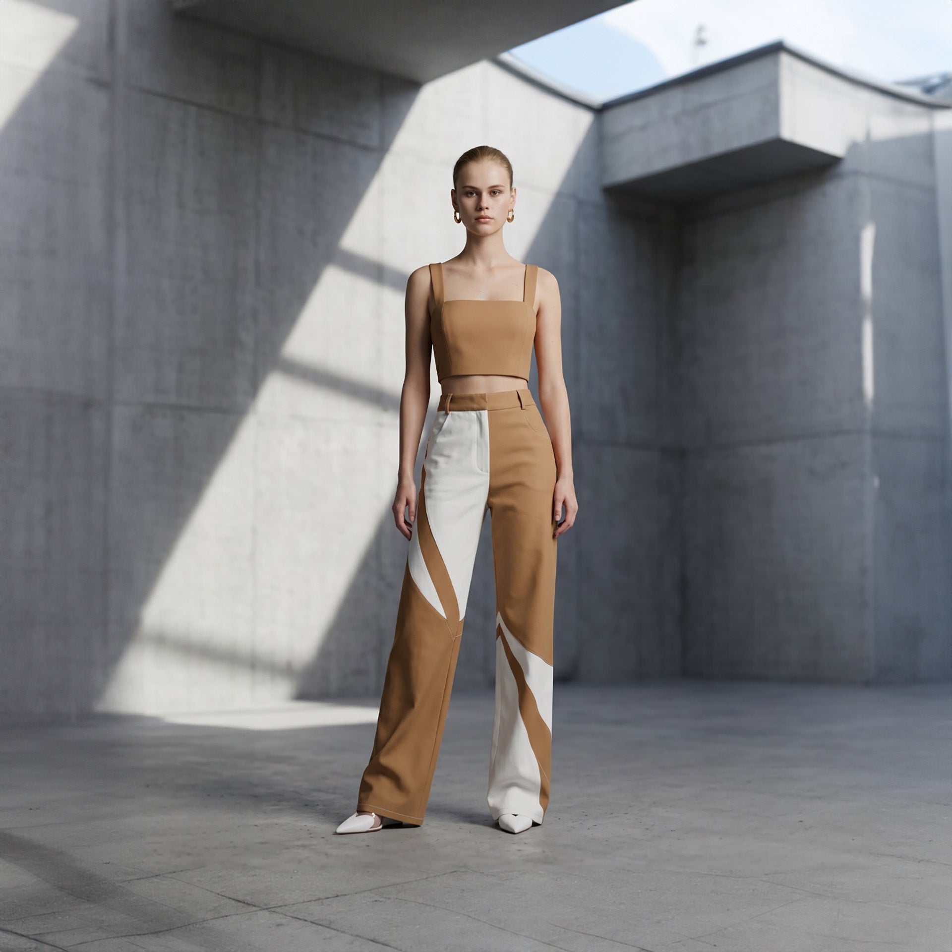 Cropped Coldalina - Camelo