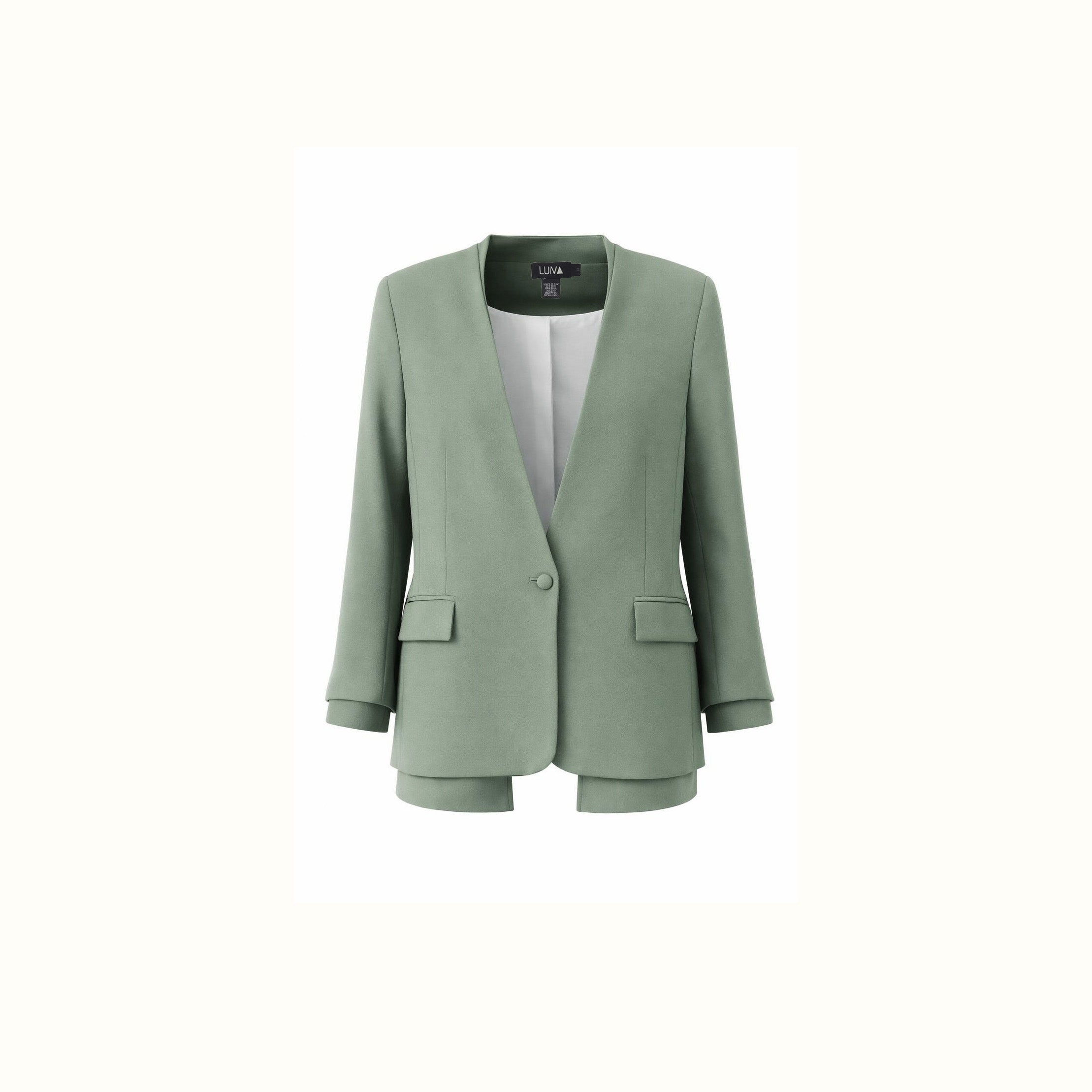 Blazer Uno - Verde/Marfim