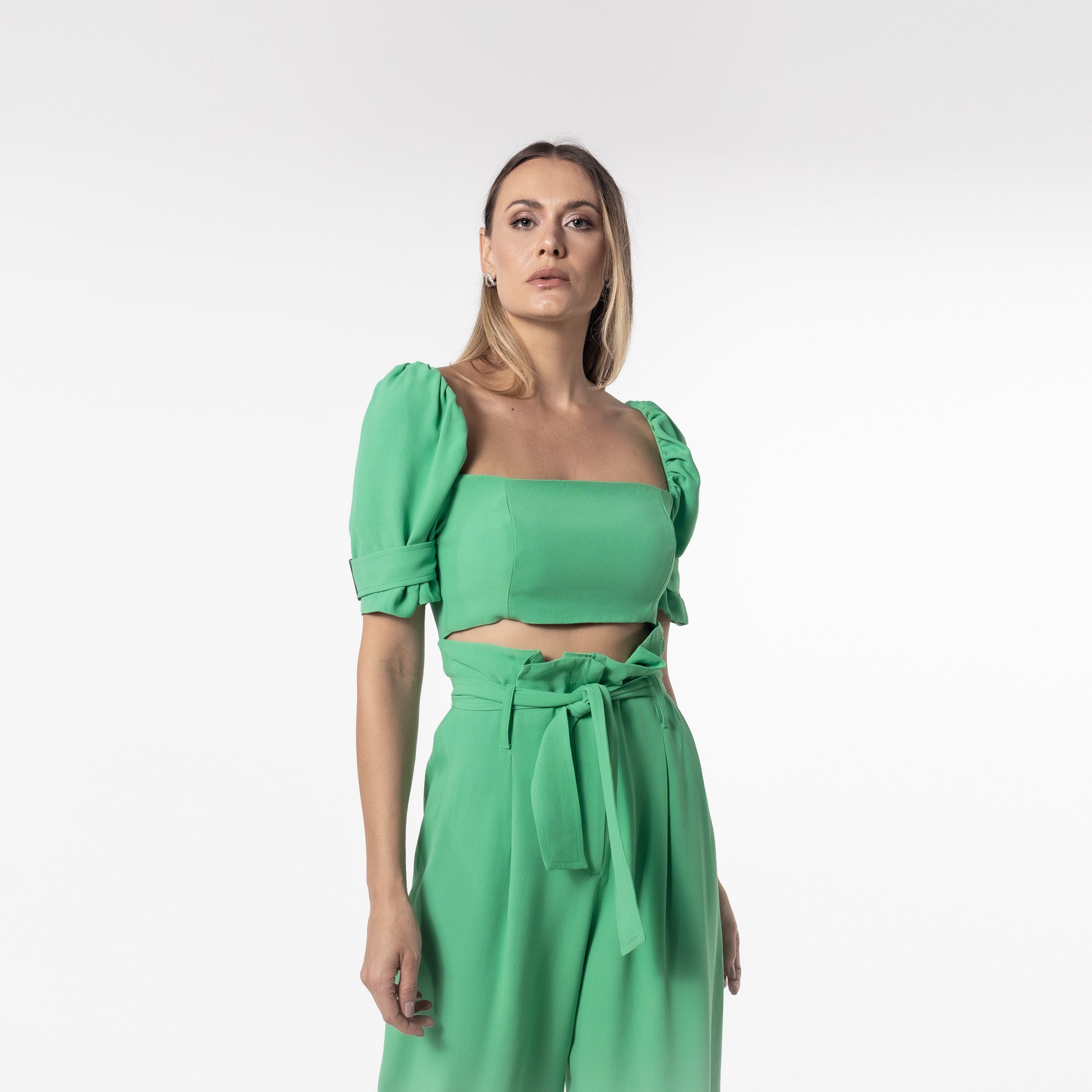 Cropped Takeshy - Verde Bandeira