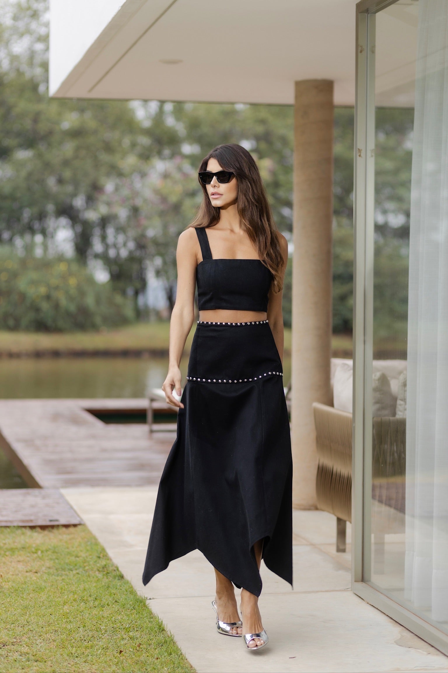 Cropped Vicente - Preto