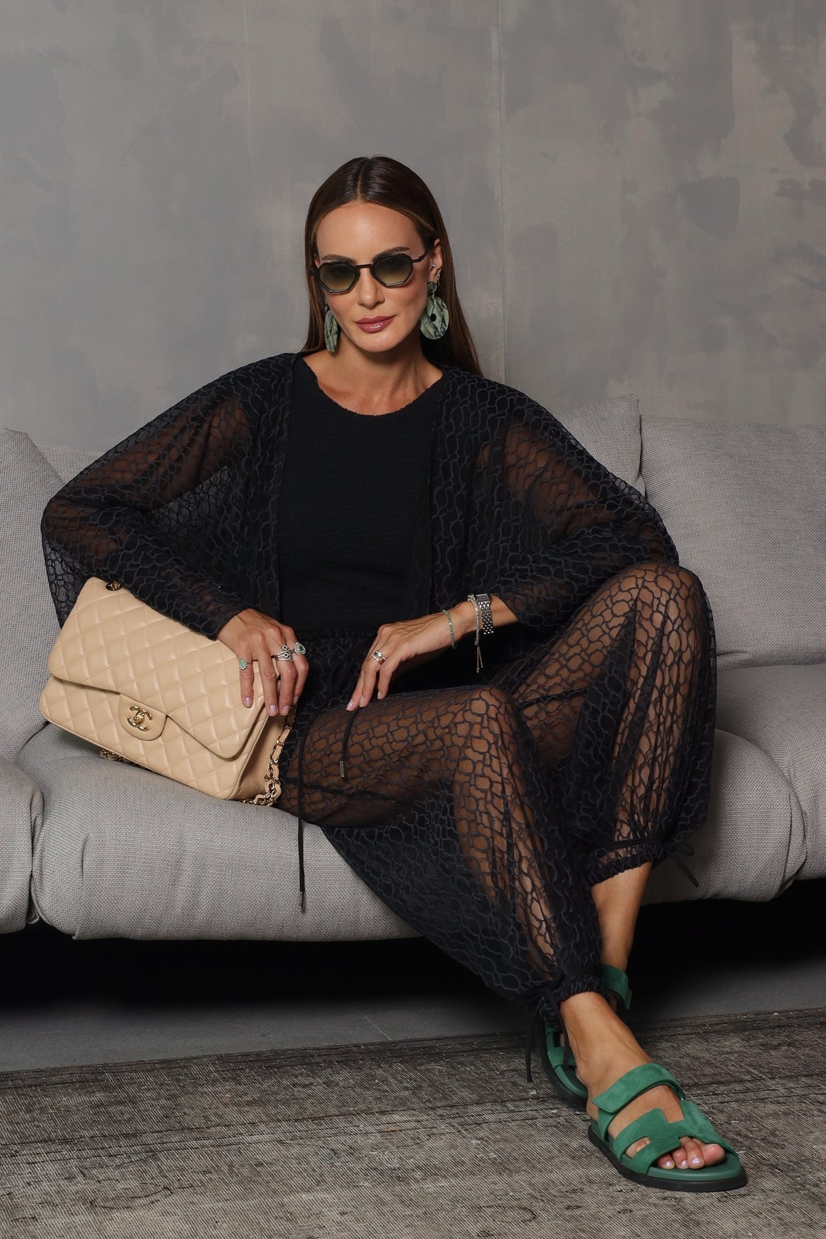 Calça Ony - Preto Tule