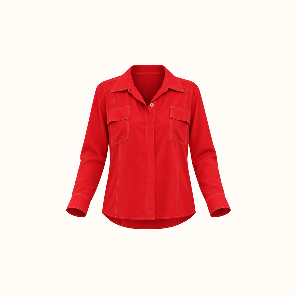 Camisa Selora - Vermelho Seda