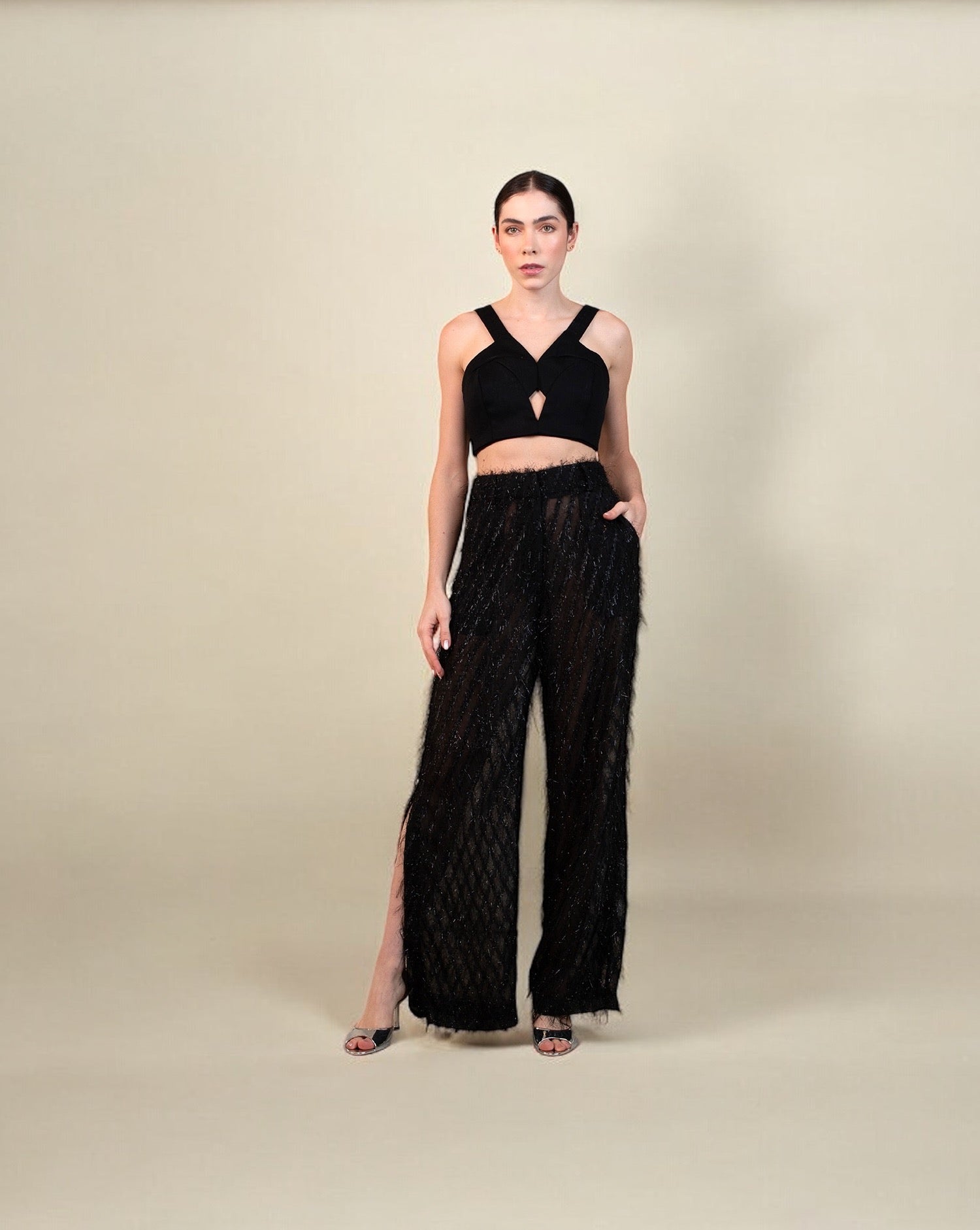 Cropped Jamily - Preto