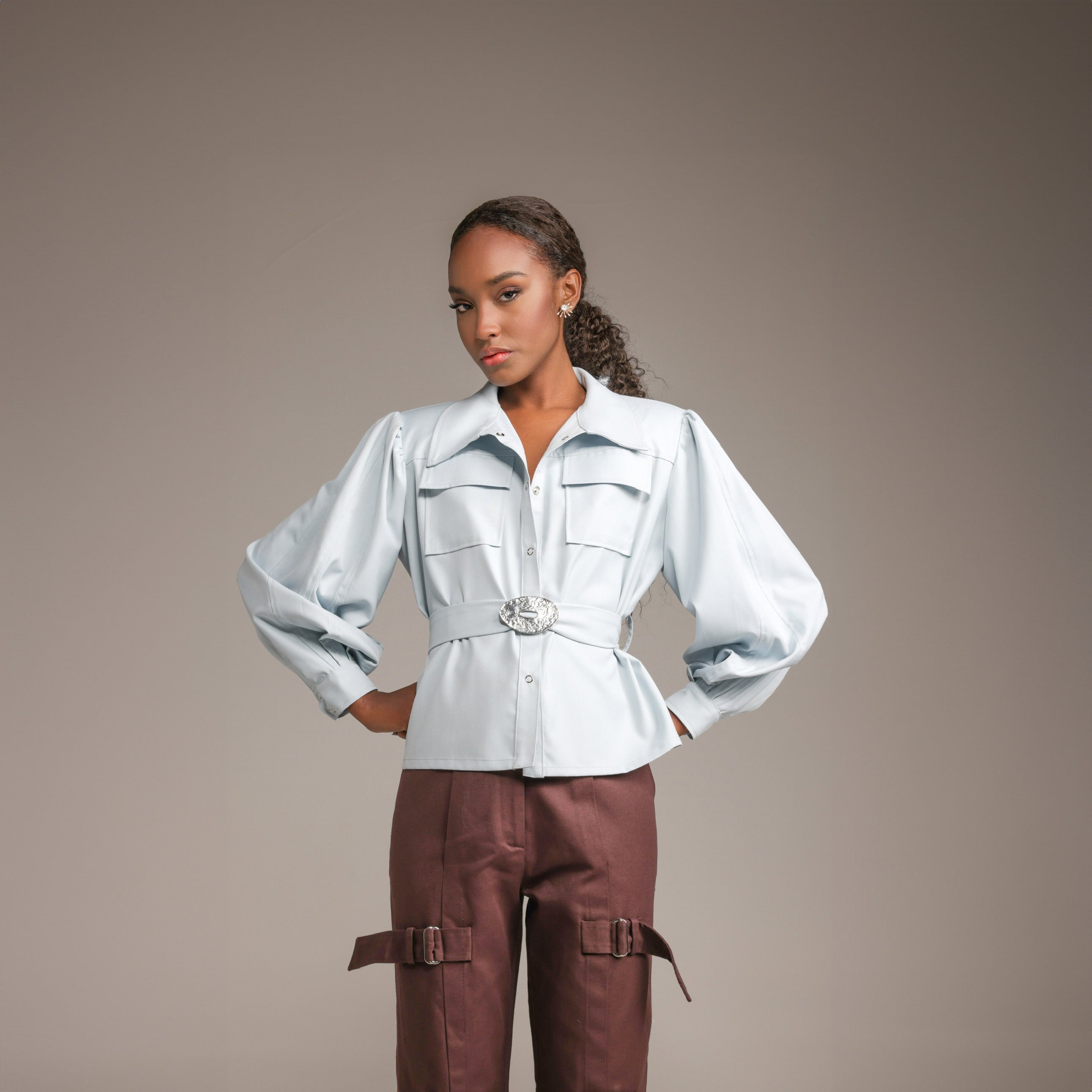 Camisa Chelton - Azul Bebê