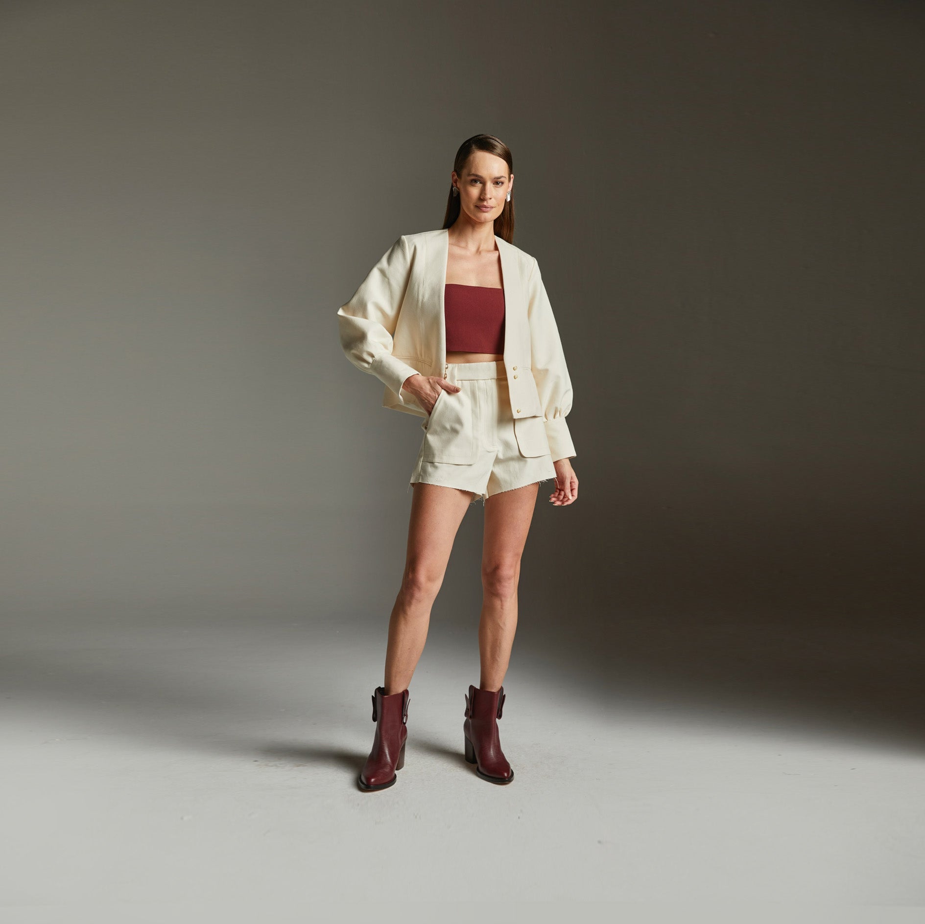 Shorts Lamur - Marfim