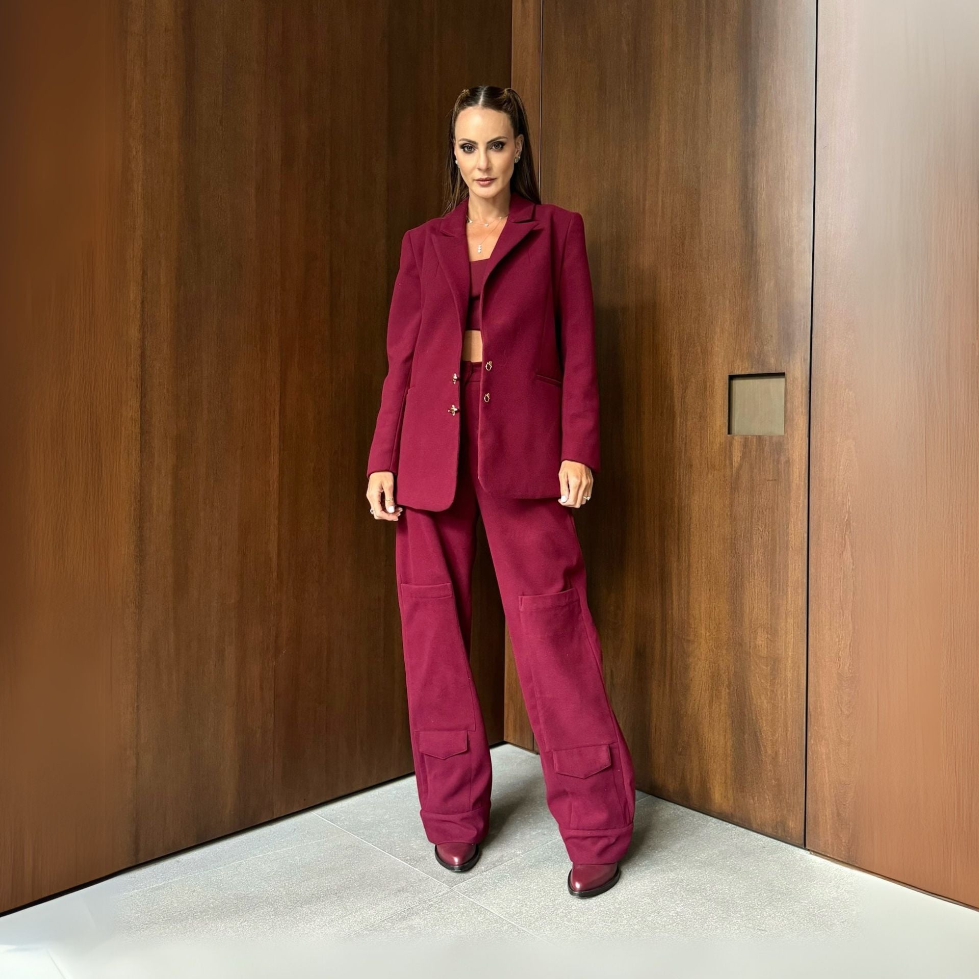 Calça Maeva - Vinho