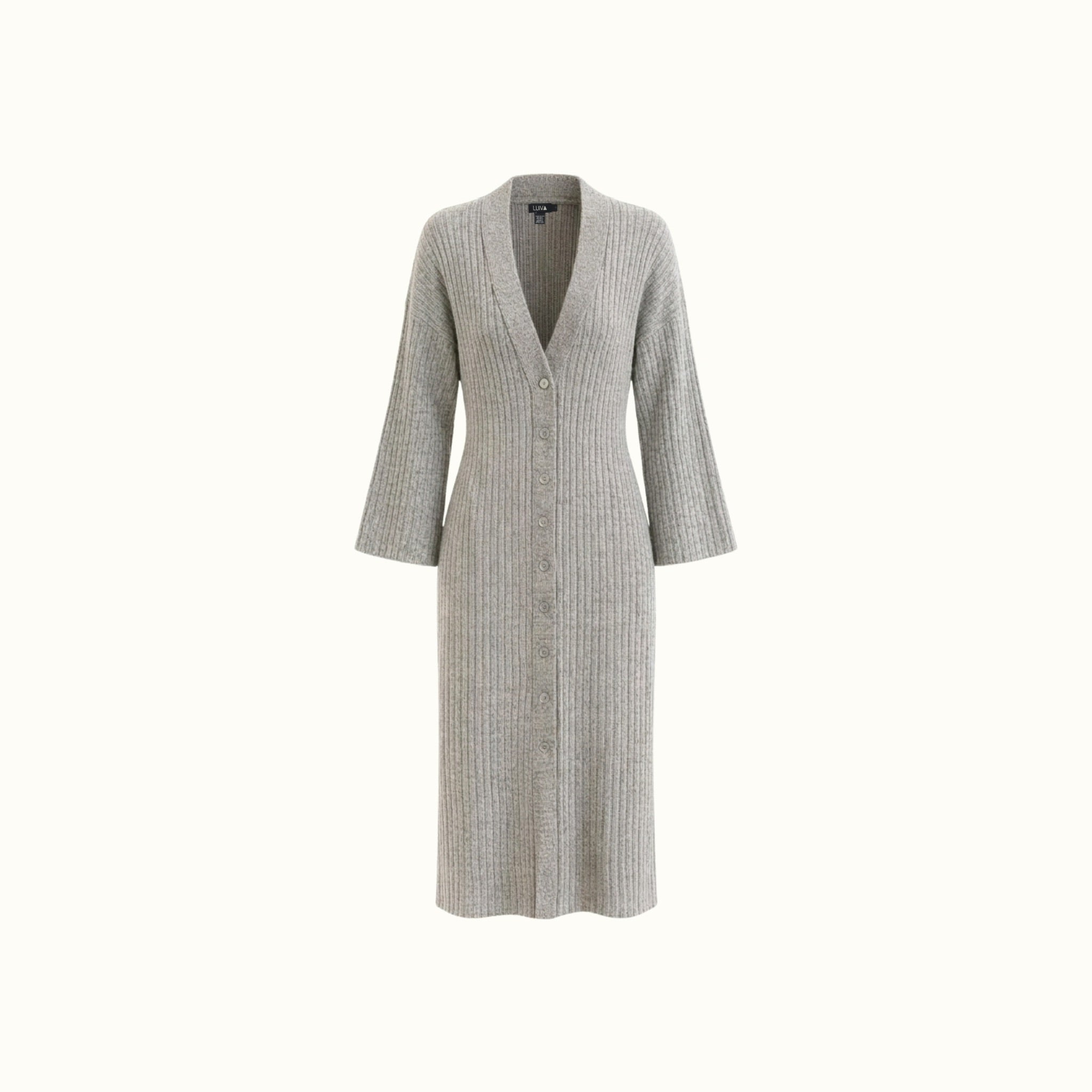 Tricot Longo Graldi - Cinza Lurex