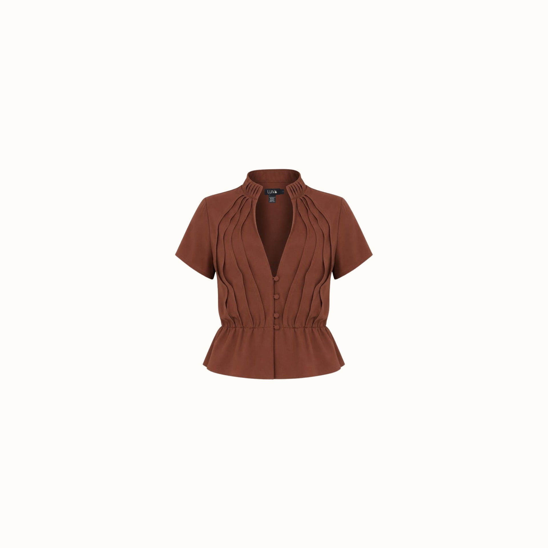 Blusa Ise - Choco